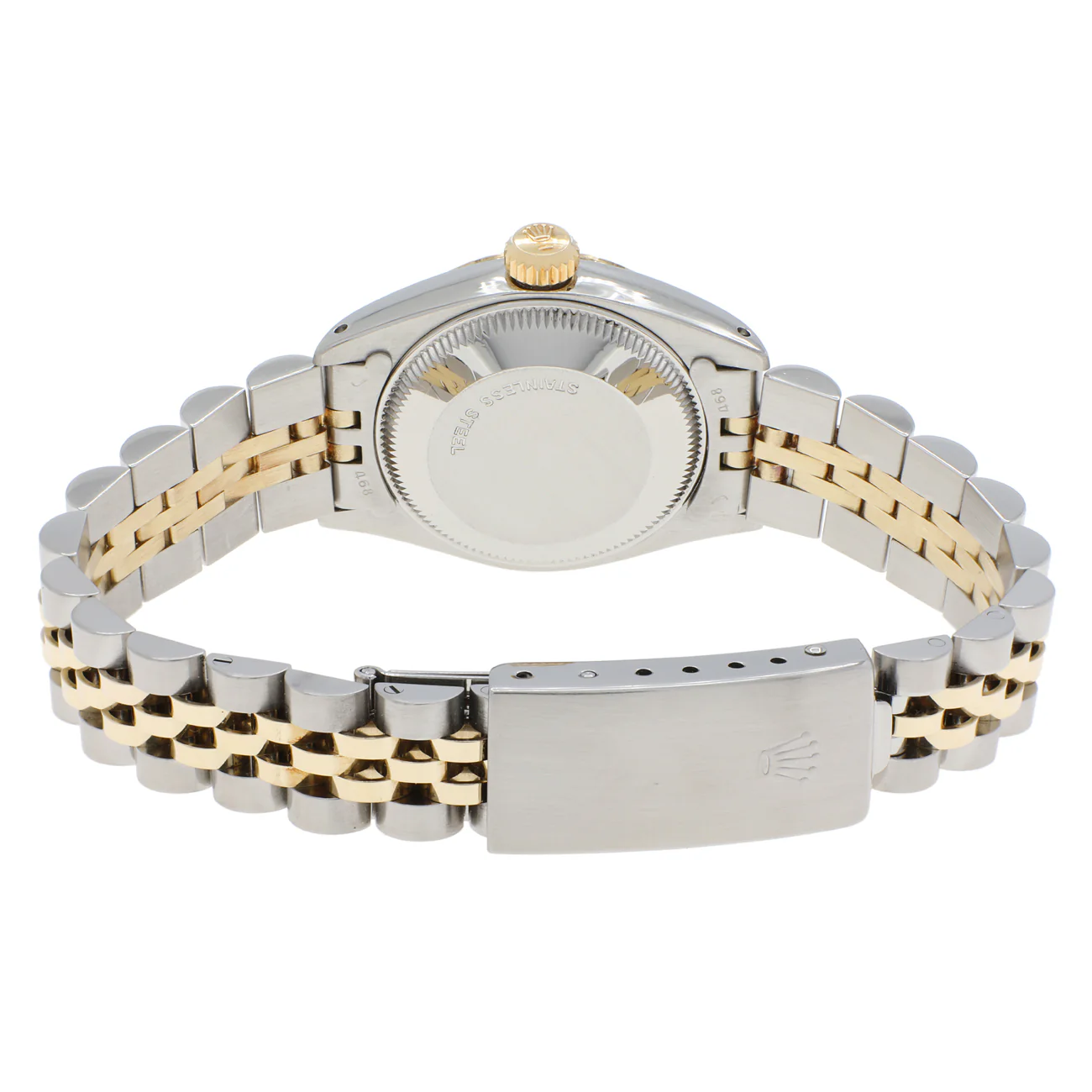 Rolex 18K Yellow Gold Stainless Steel Oyster Perpetual Date 6917 - Image 2