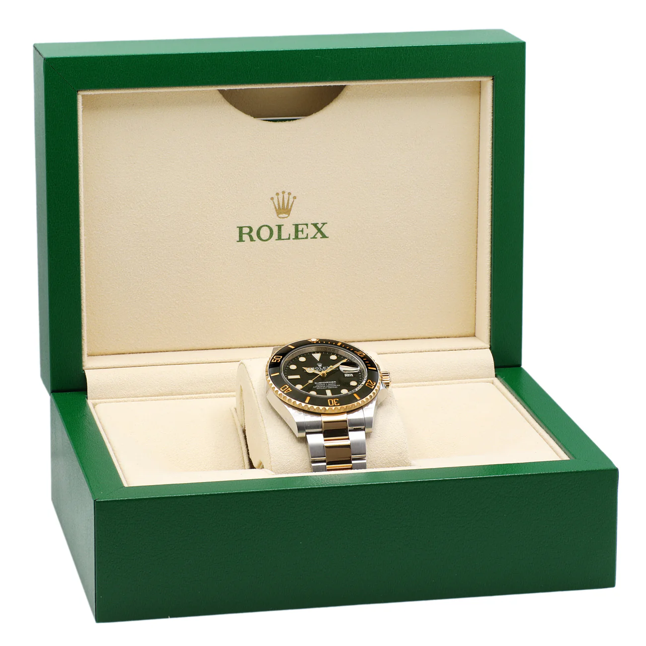 Rolex 18K Yellow Gold Stainless Steel Submariner 126613LN - Image 5