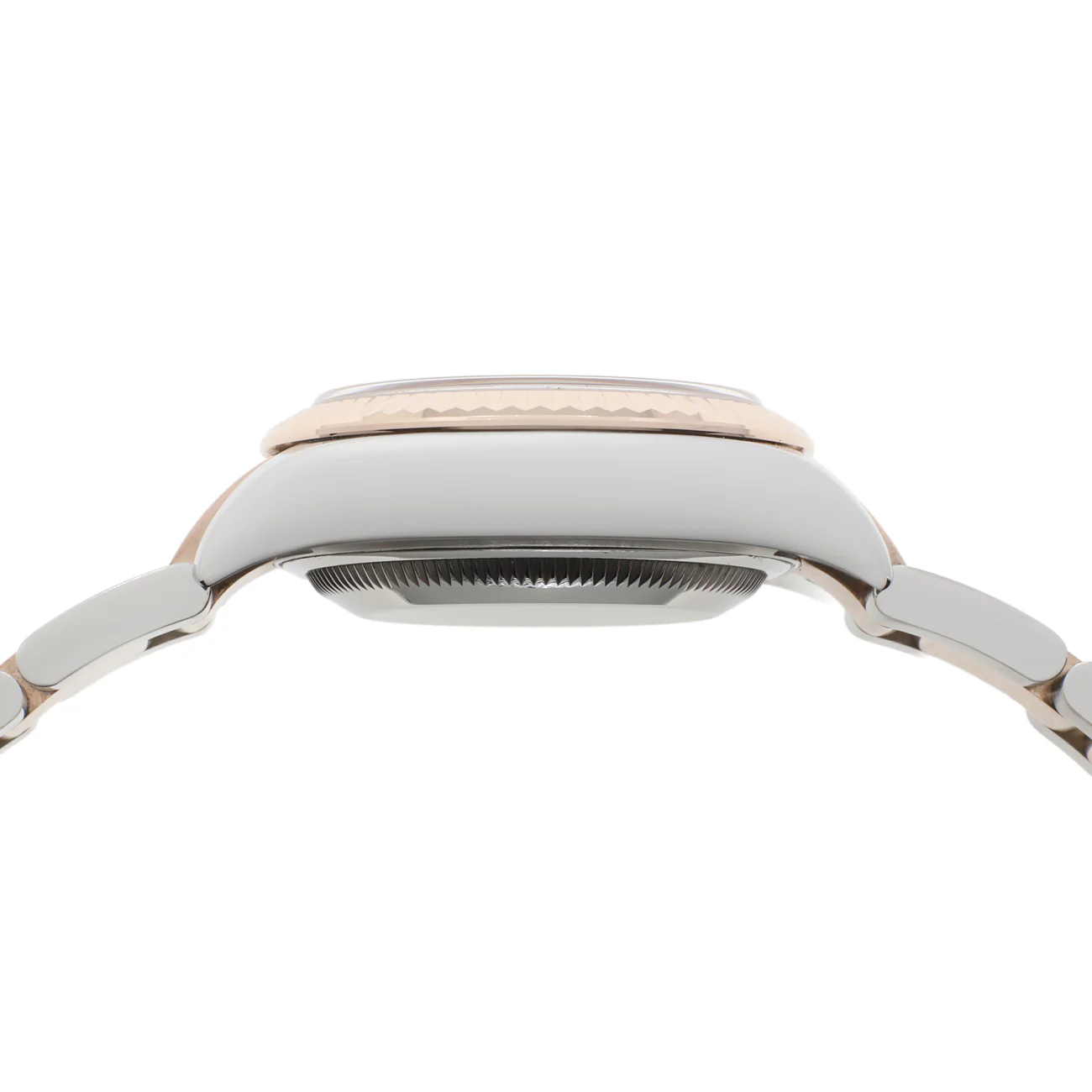Rolex Stainless Steel 18K Rose Gold Datejust 28 279171 - Image 3