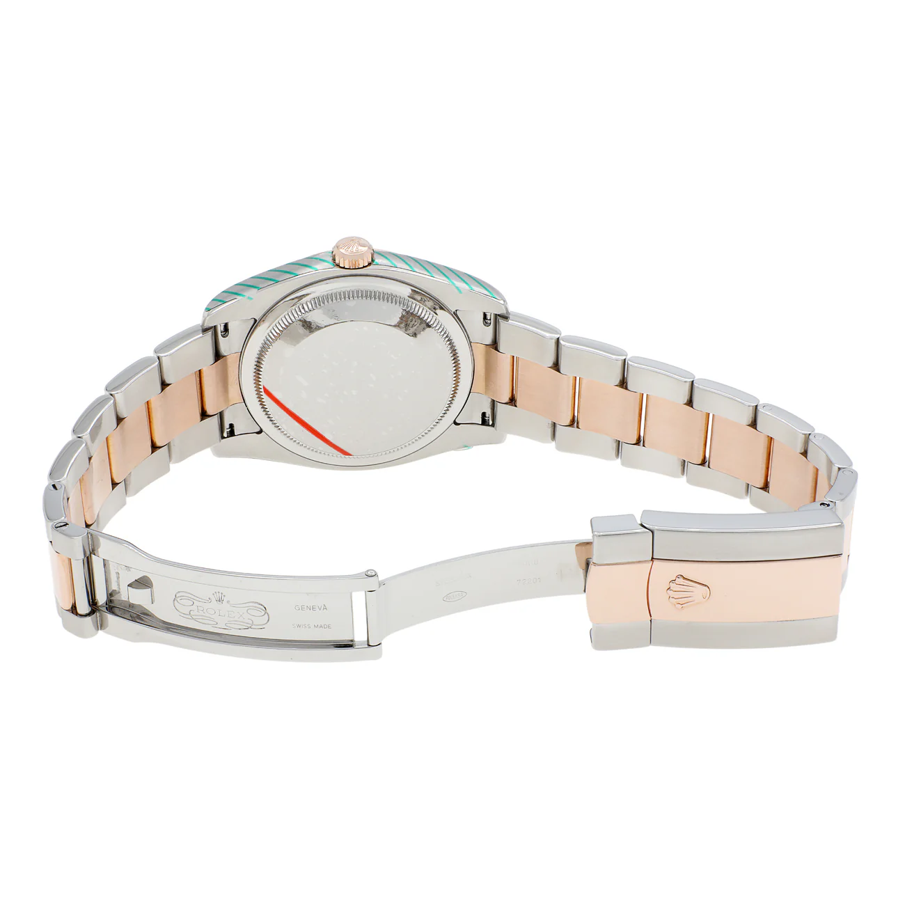Rolex Stainless Steel 18K Rose Gold Datejust 36 116201 - Image 4
