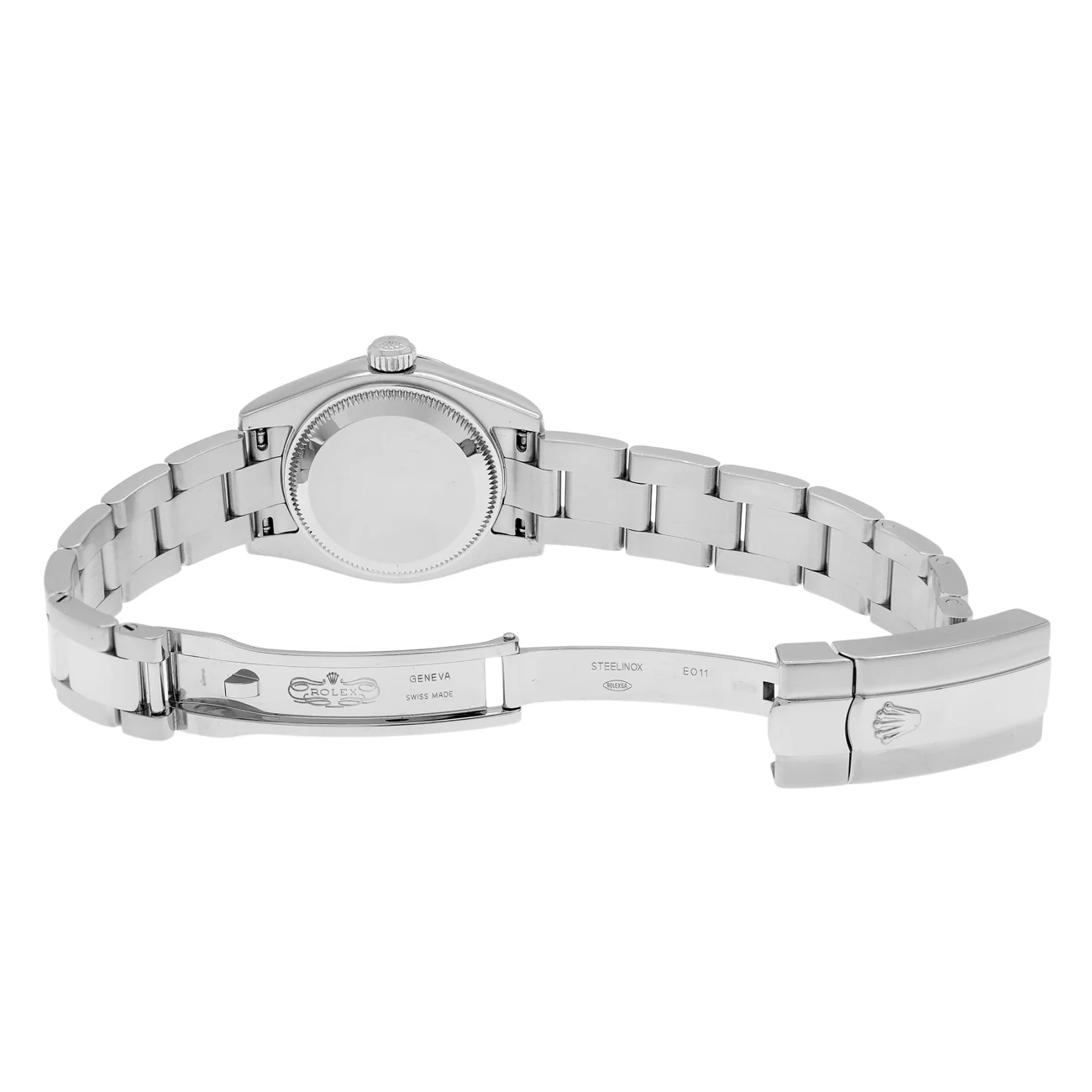 Rolex Stainless Steel 18K White Gold Datejust 26 179174 - Image 4