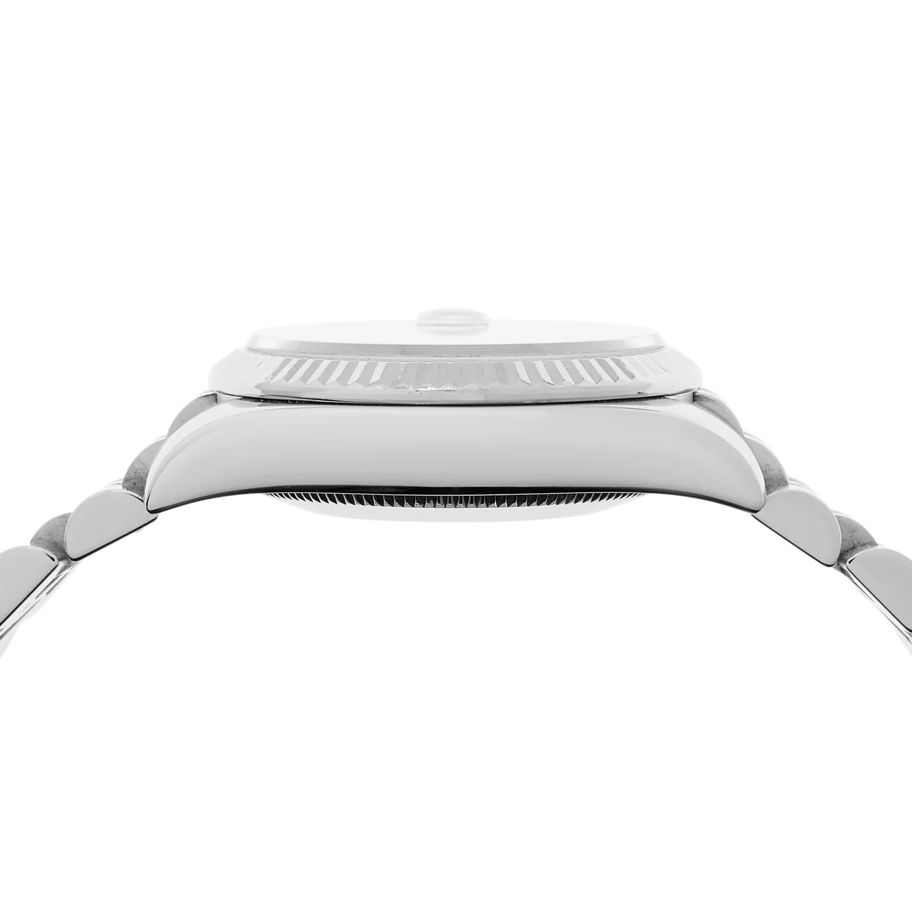 Rolex Stainless Steel 18K White Gold Datejust 31 178274 - Image 3