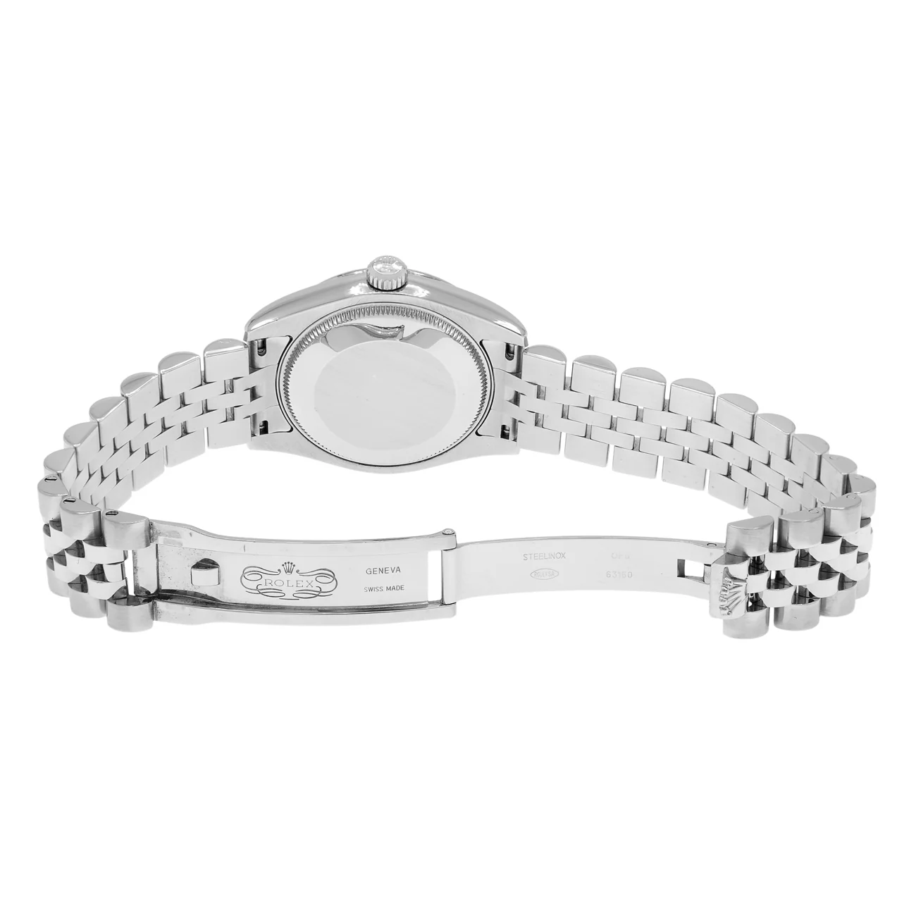 Rolex Stainless Steel 18K White Gold Datejust 31 178274 - Image 4