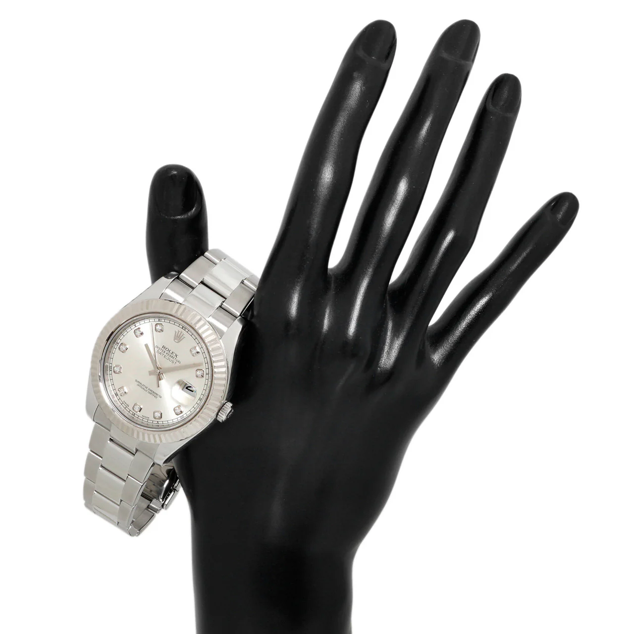 Rolex Stainless Steel 18K White Gold Datejust  II 116334 - Image 5
