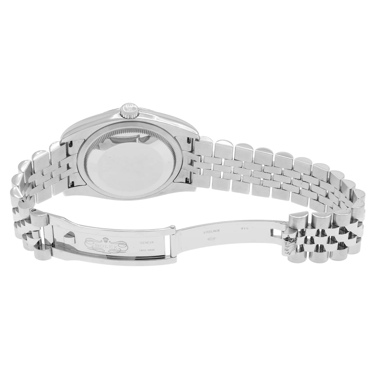 Rolex Stainless Steel 18K White Gold Diamond Datejust 36 116234 - Image 4