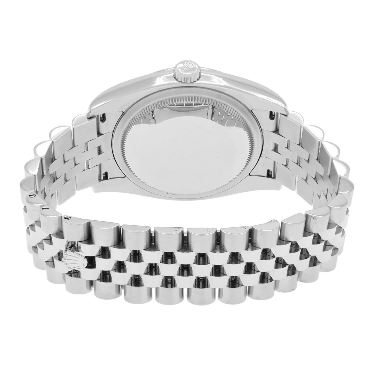 Rolex Stainless Steel 18K White Gold Diamond Datejust 36 116234 - Image 2