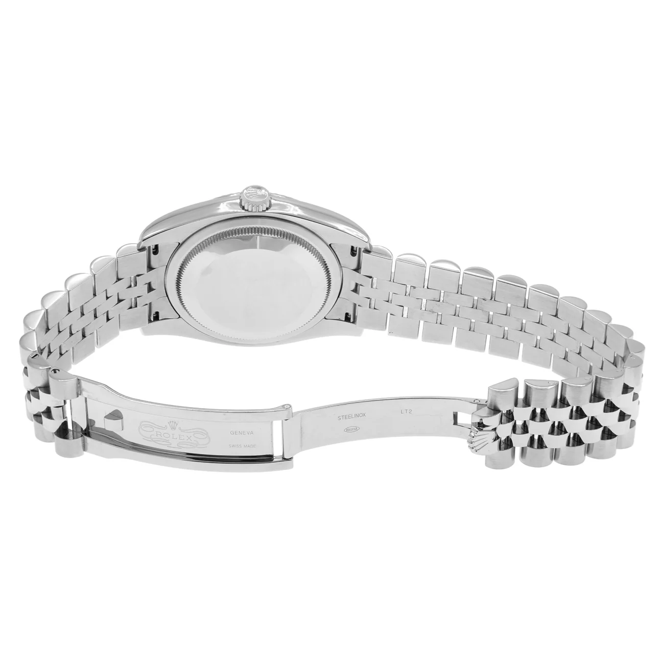 Rolex Stainless Steel 18K White Gold Diamond Datejust 36 116234 - Image 4