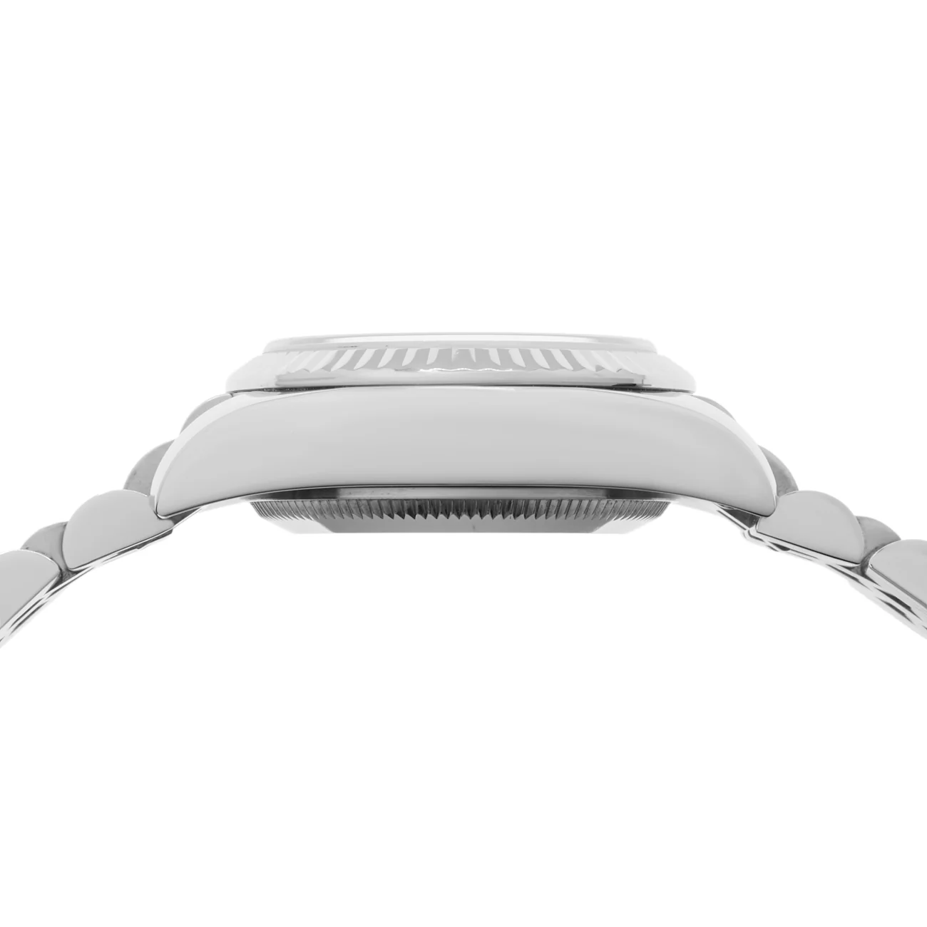 Rolex Stainless Steel 18K White Gold Ladies Datejust 179174 - Image 3
