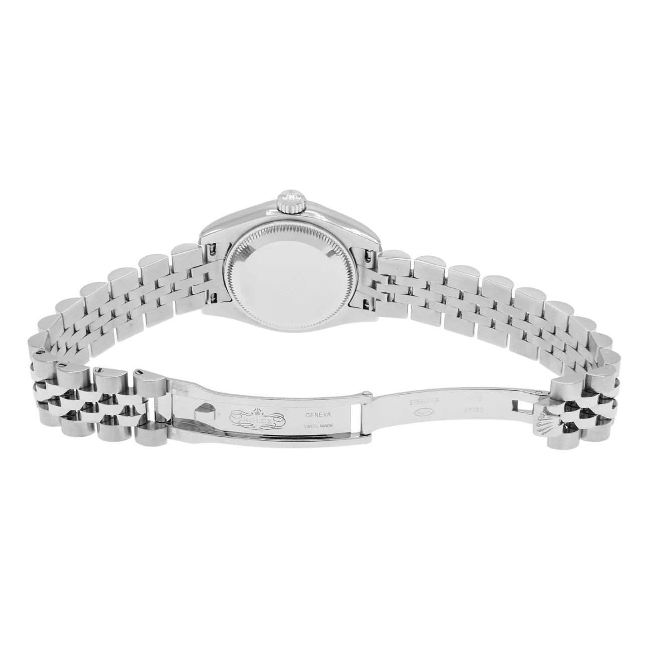 Rolex Stainless Steel 18K White Gold Ladies Datejust 179174 - Image 4