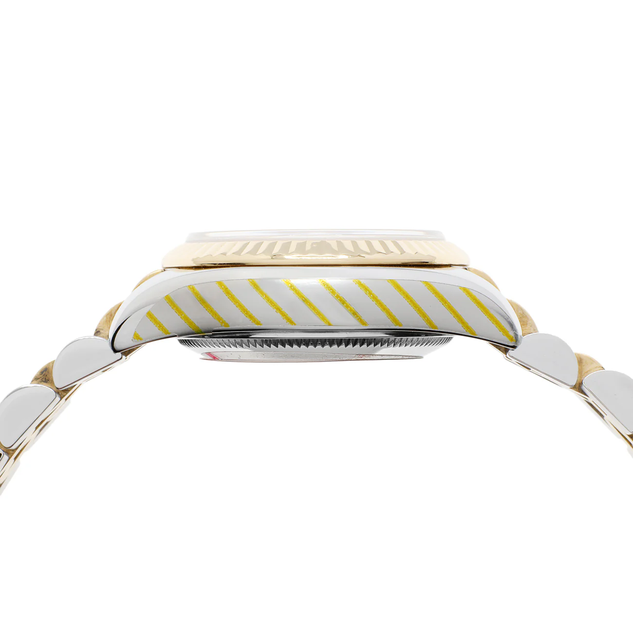 Rolex Stainless Steel 18K Yellow Gold Datejust 26 179173 - Image 3