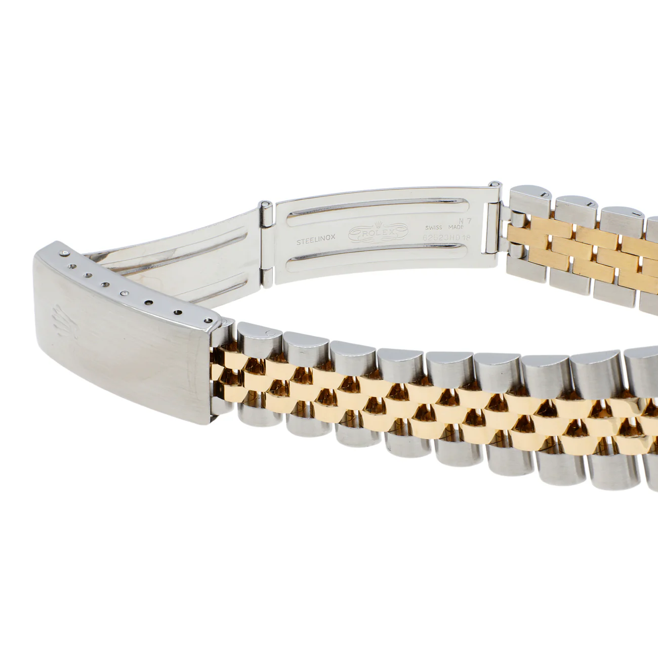 Rolex Stainless Steel 18K Yellow Gold Diamond Datejust 31 68273 - Image 4