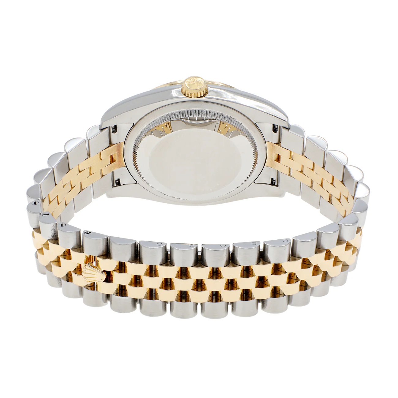 Rolex Stainless Steel 18K Yellow Gold Diamond Datejust 36 116243 - Image 2