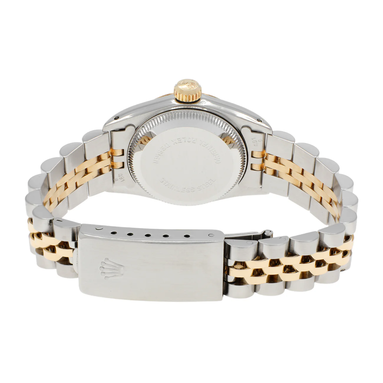 Rolex Stainless Steel 18K Yellow Gold Oyster Perpetual 67193 - Image 2