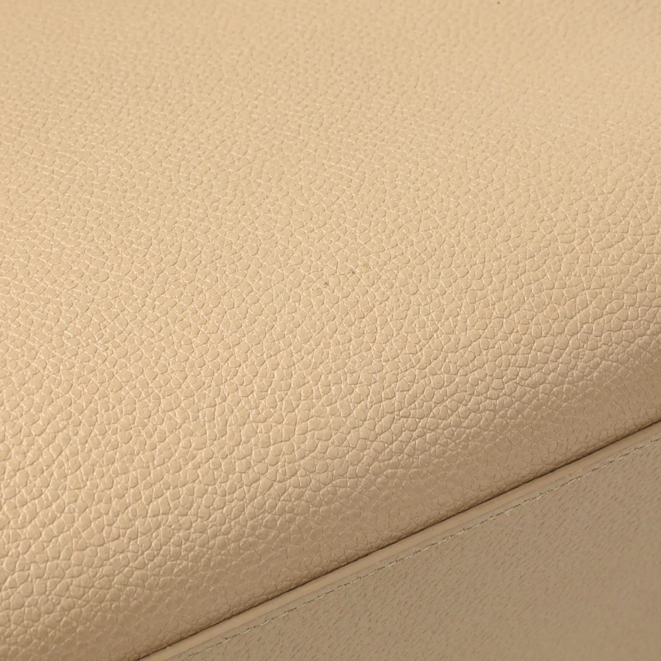 Saint Laurent Beige Grained Calfskin Small Sac De Jour - Image 7