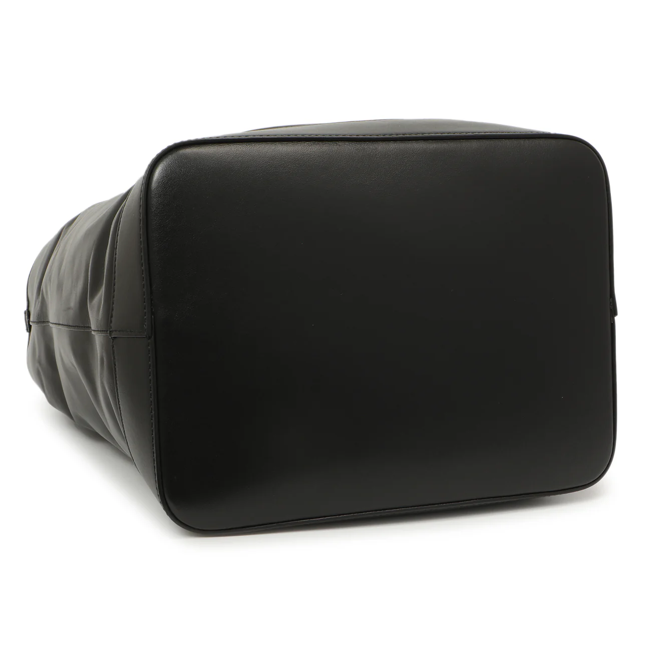 Saint Laurent Black Calfskin Debossed Teddy Shopping Bag - Image 3