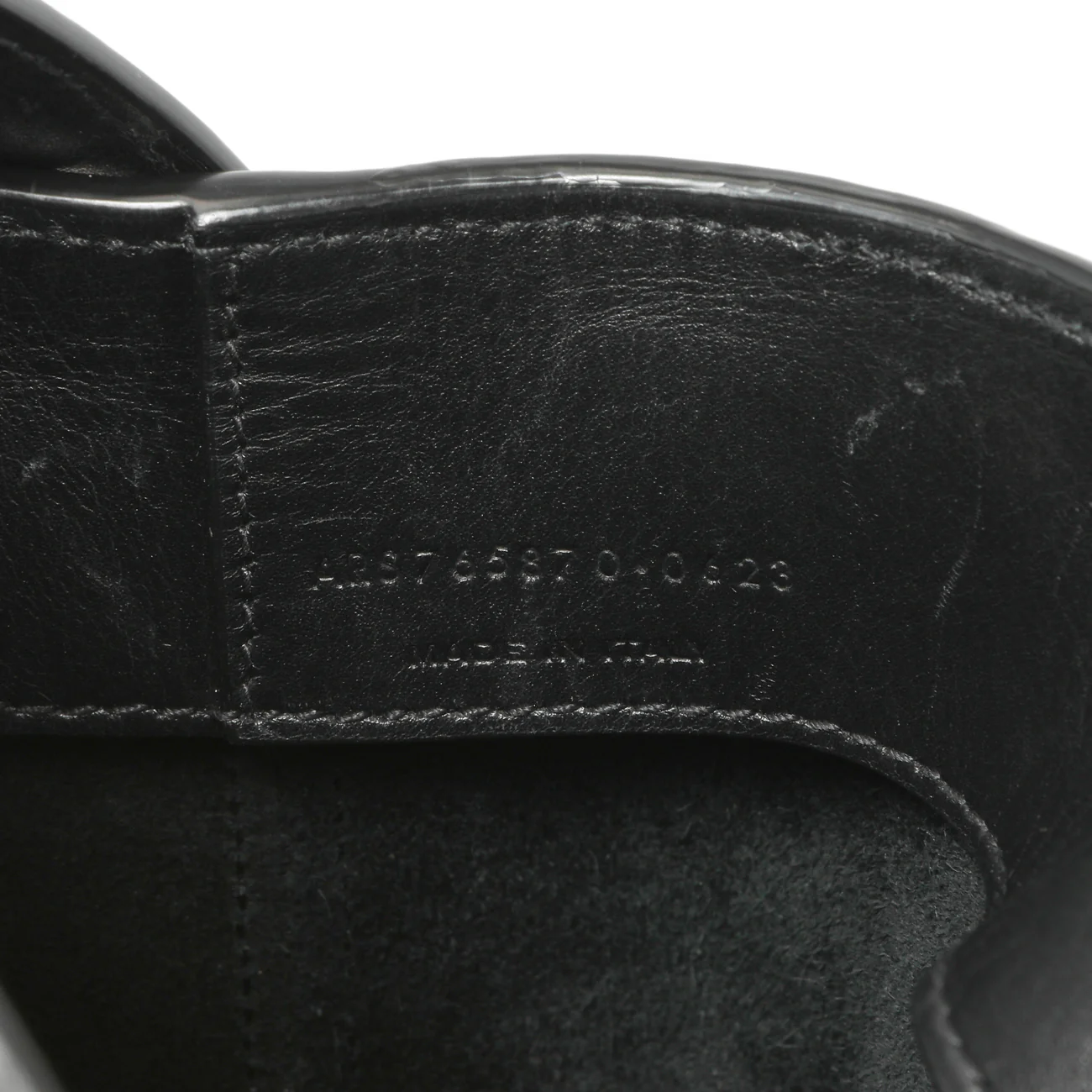 Saint Laurent Black Calfskin Le 37 Mini Bucket Bag - Image 10