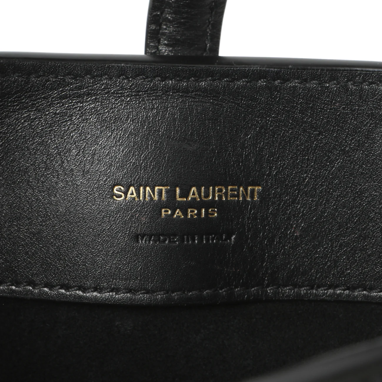 Saint Laurent Black Calfskin Le 37 Mini Bucket Bag - Image 9
