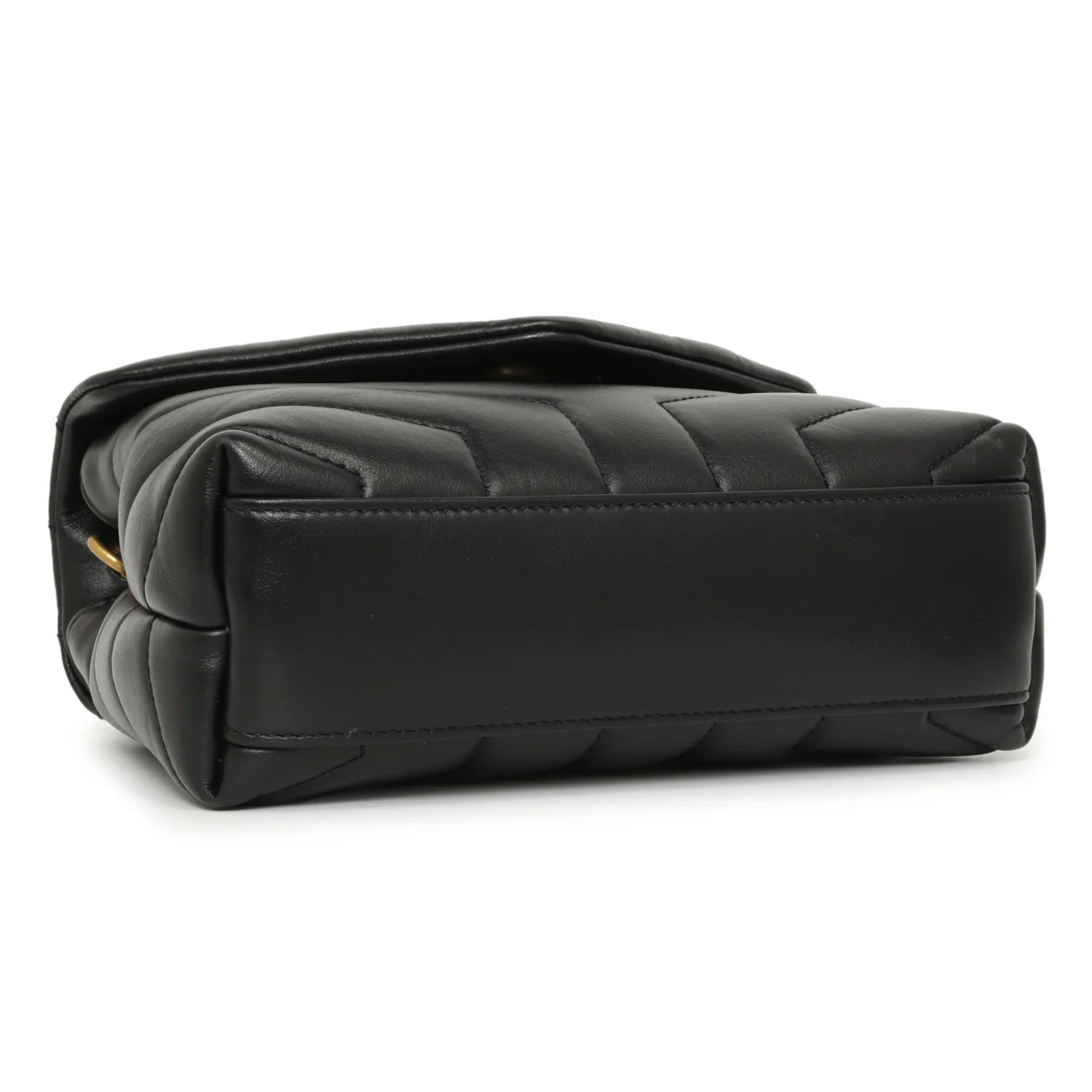 Saint Laurent Black Calfskin Monogram Toy Loulou Crossbody - Image 3