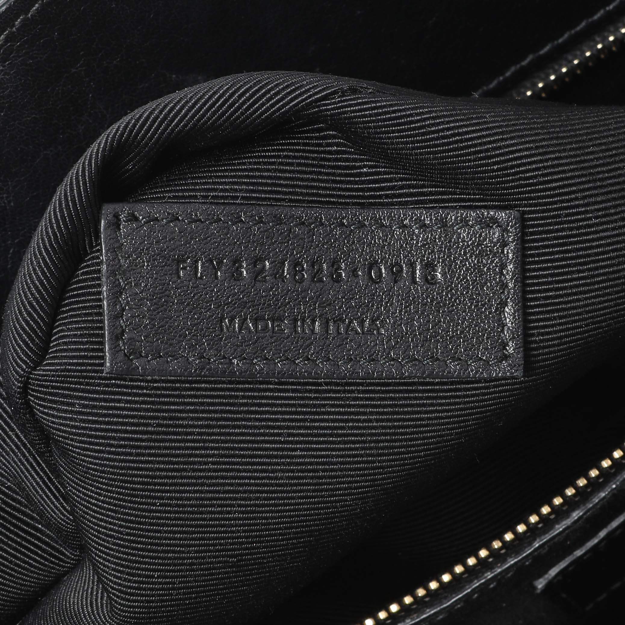 Saint Laurent Black Calfskin Small Sac De Jour - Image 10