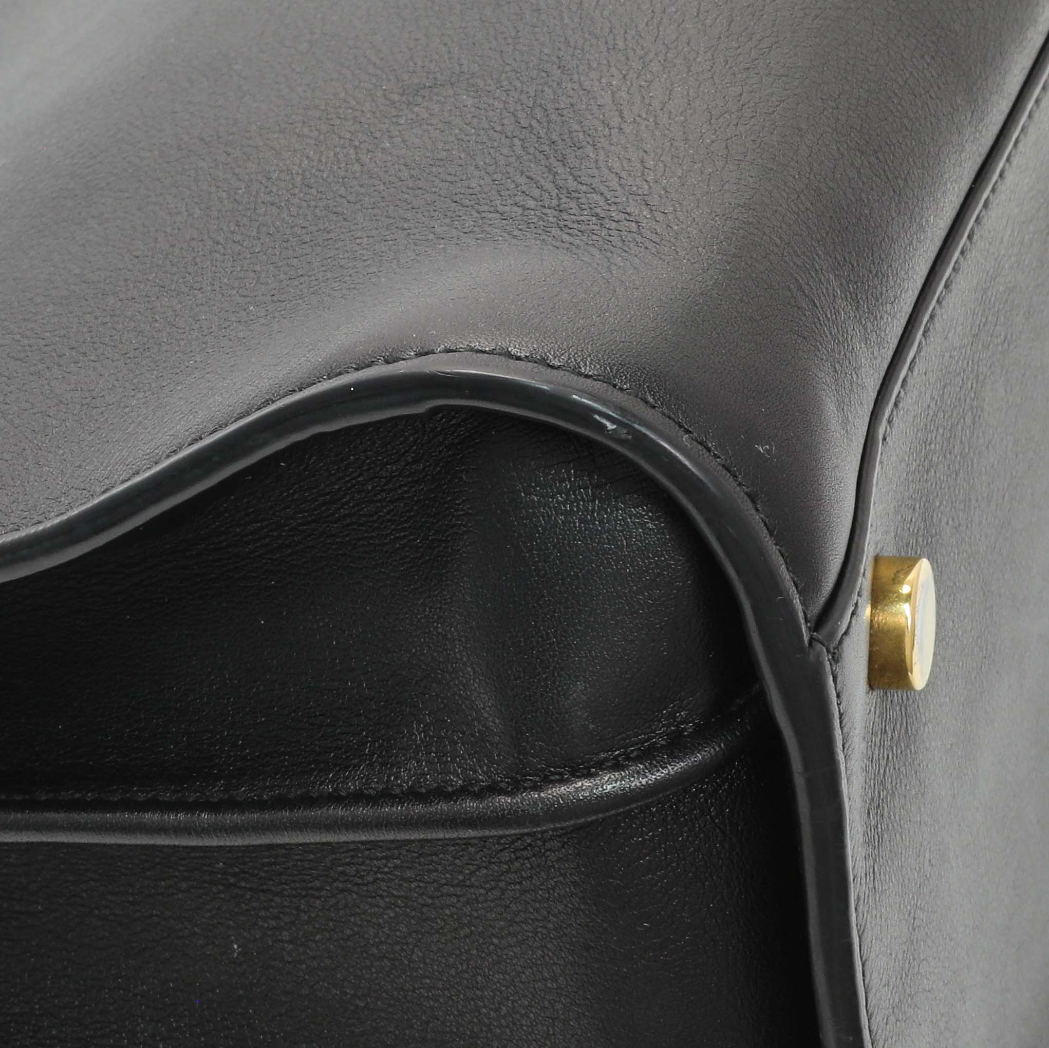 Saint Laurent Black Calfskin Small Sac De Jour - Image 6