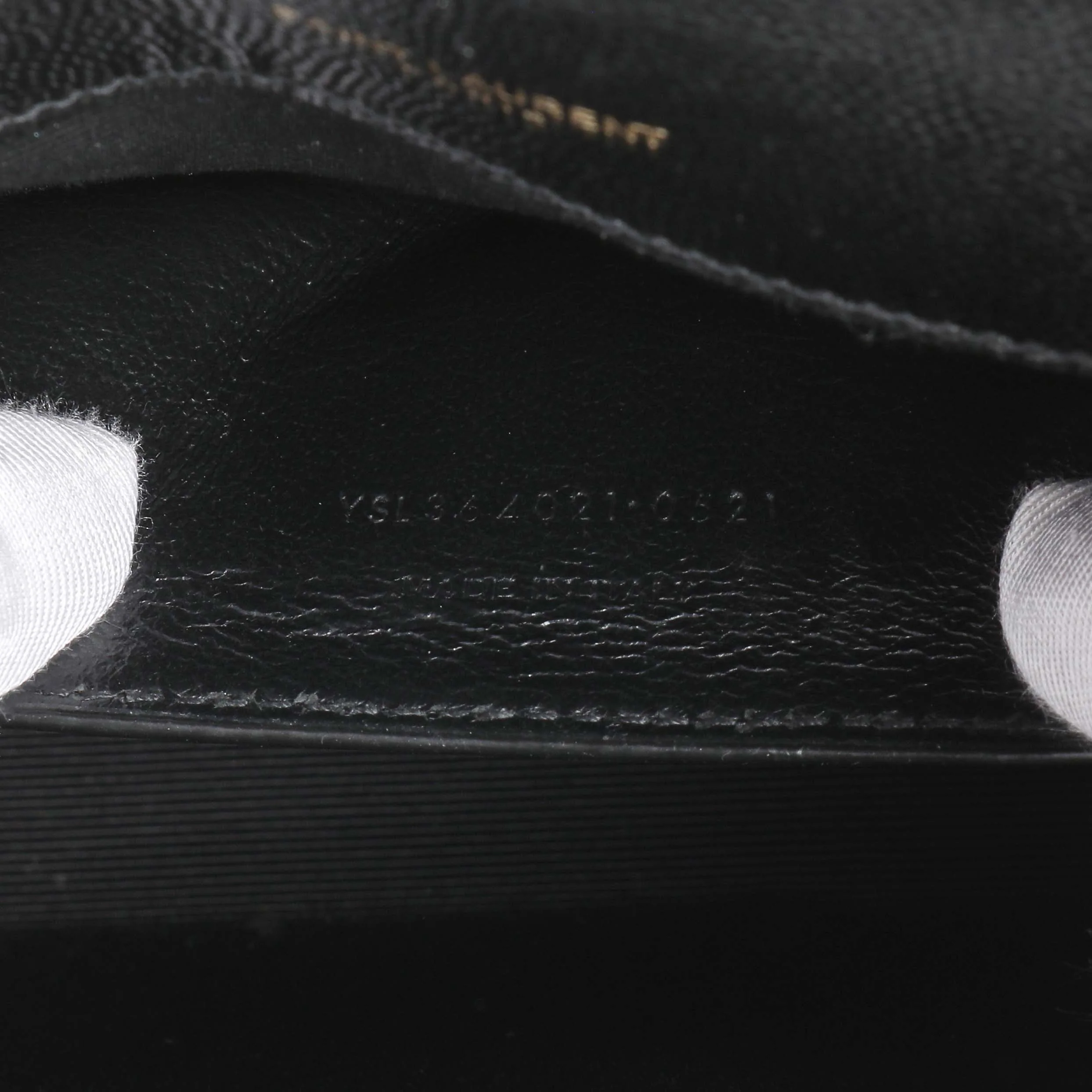 Saint Laurent Black Grain De Poudre Medium Monogram Kate Satchel - Image 10