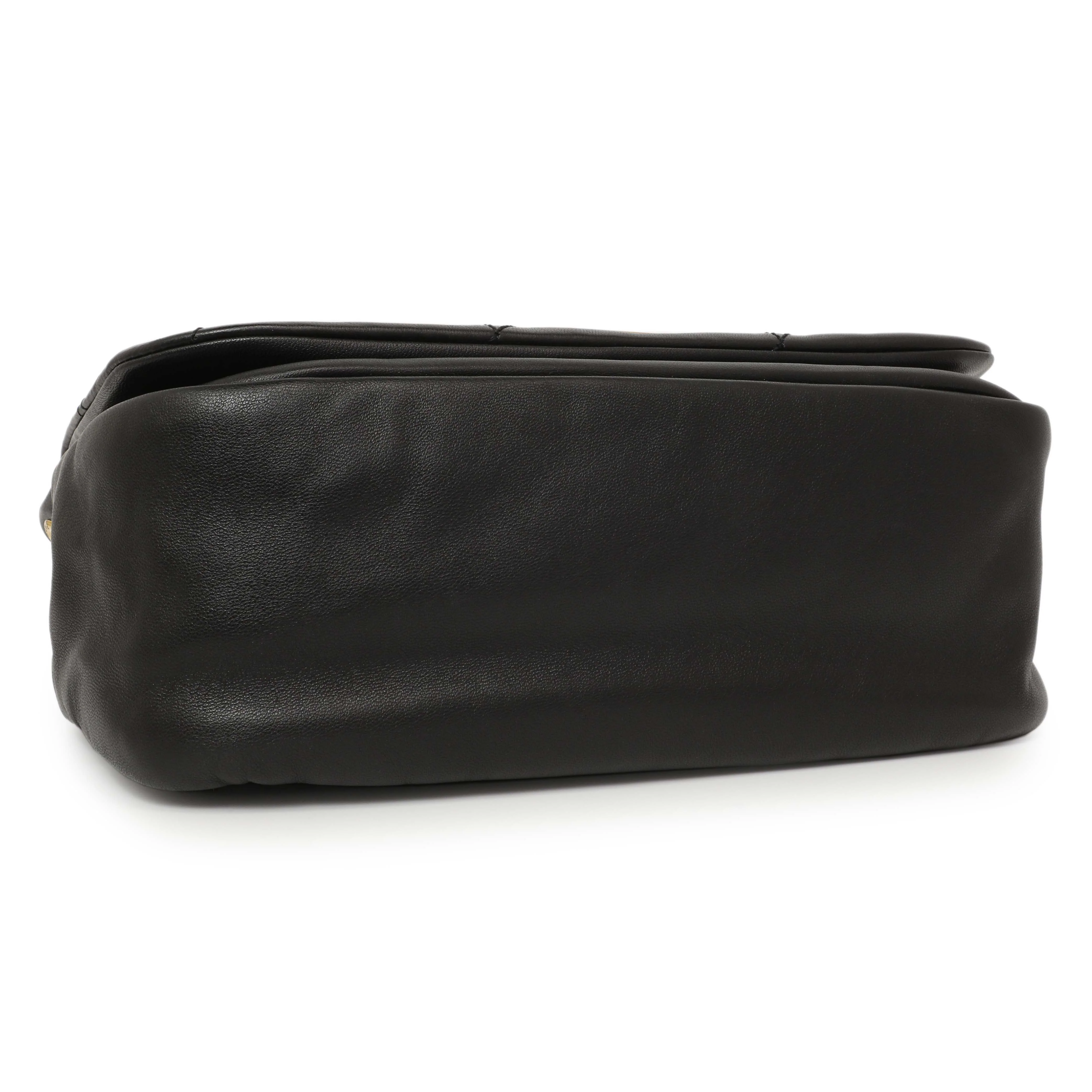 Saint Laurent Black Lambskin Matelasse Monogram Small Jamie 4.3 - Image 3
