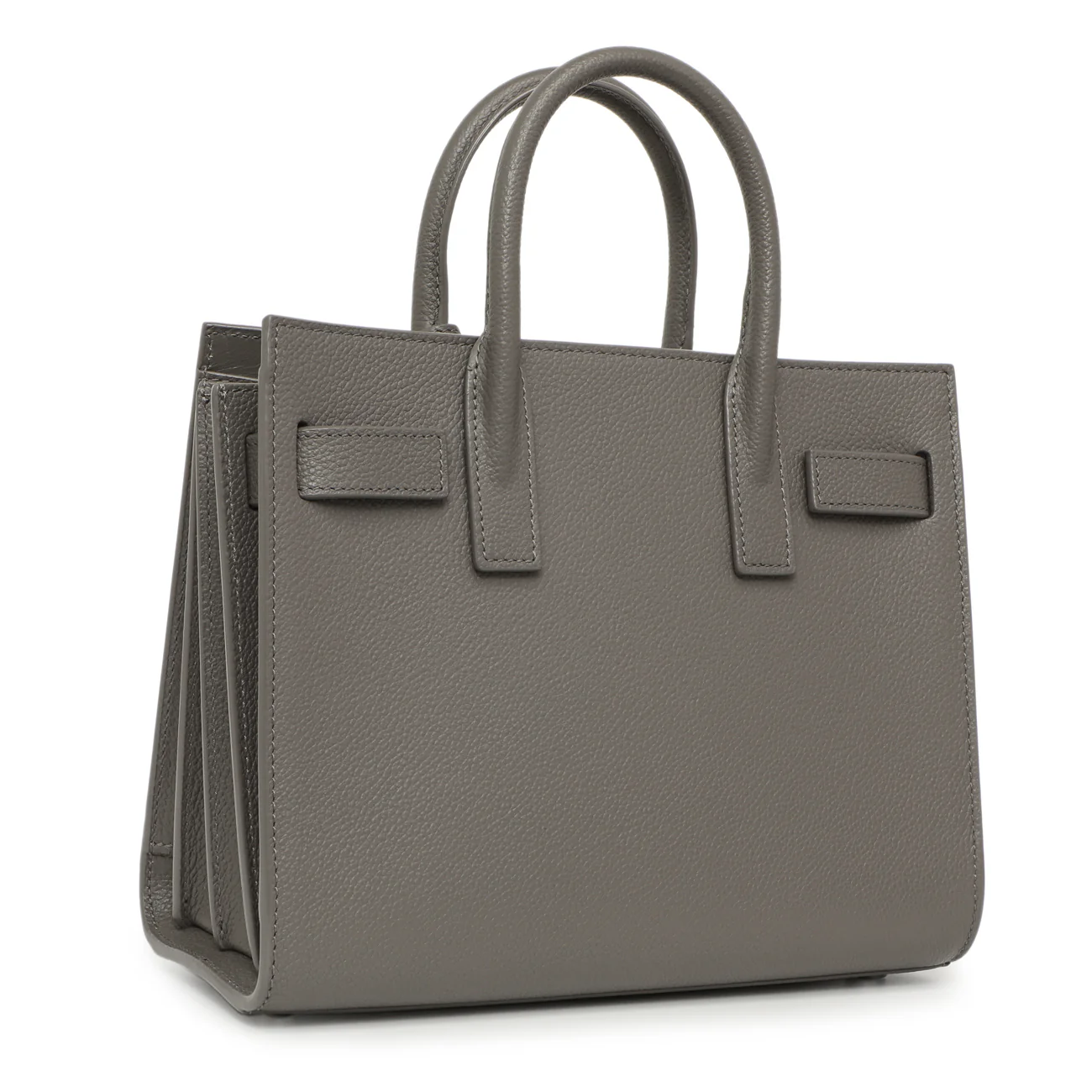 Saint Laurent Fog Grained Calfskin Nano Sac De Jour - Image 2