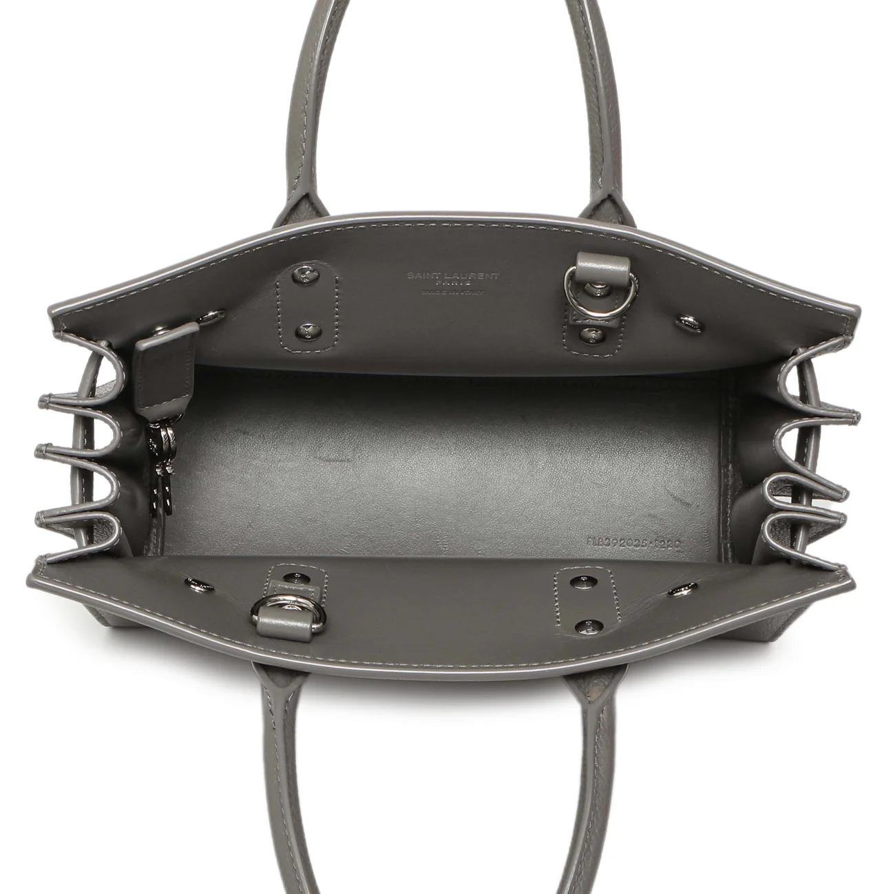 Saint Laurent Fog Grained Calfskin Nano Sac De Jour - Image 4