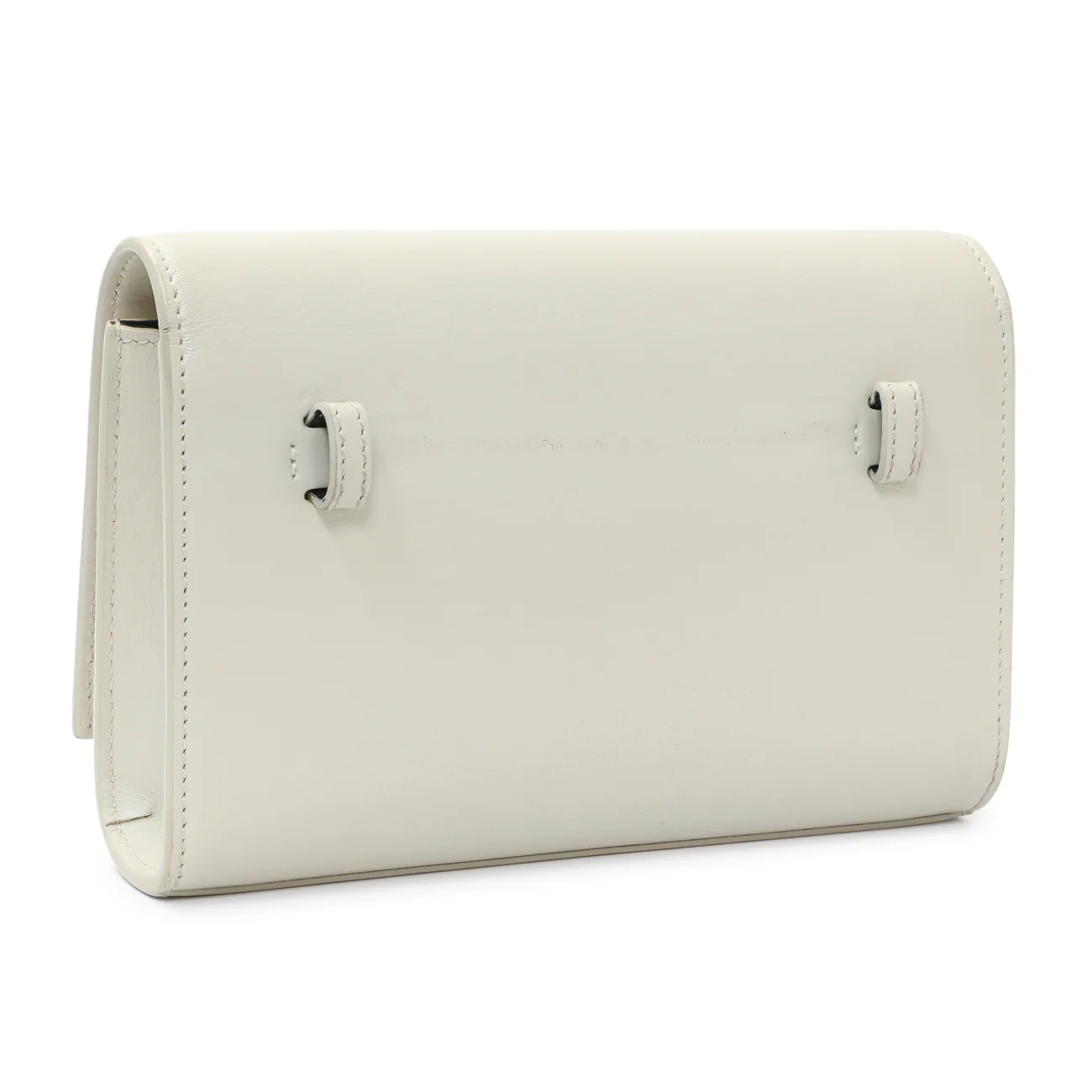 Saint Laurent Ivory Calfskin Kate Belt Bag - Image 2