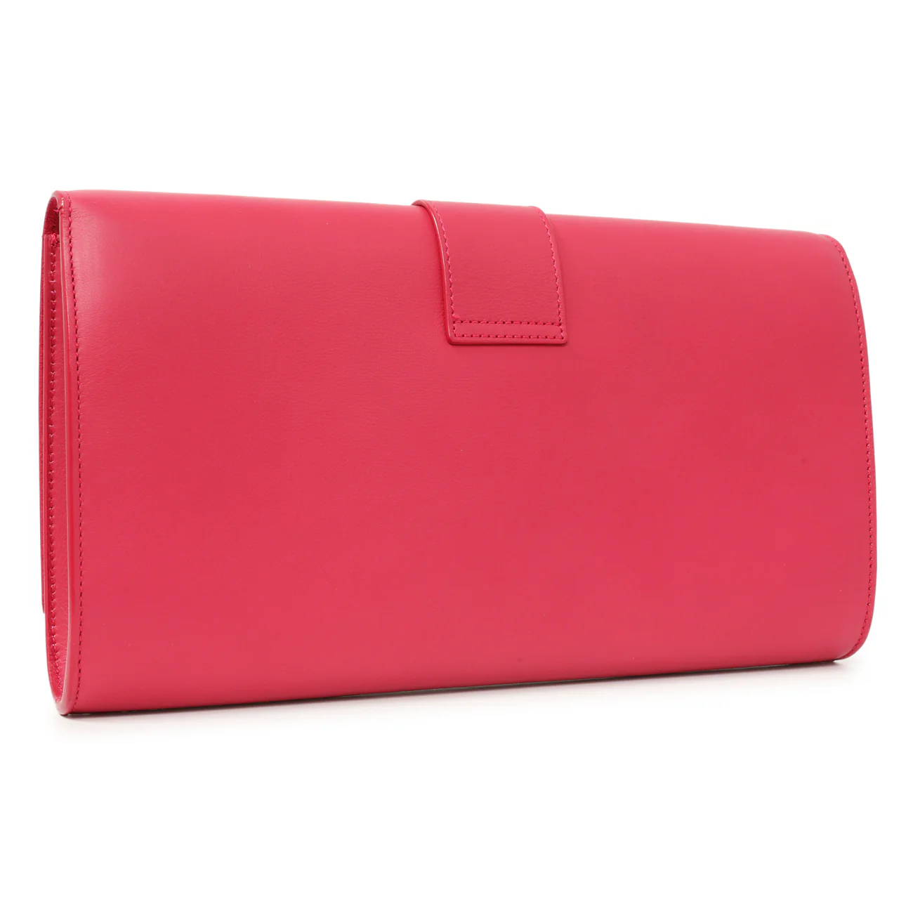 Saint Laurent Pink Calfskin Y Ligne Clutch - Image 2