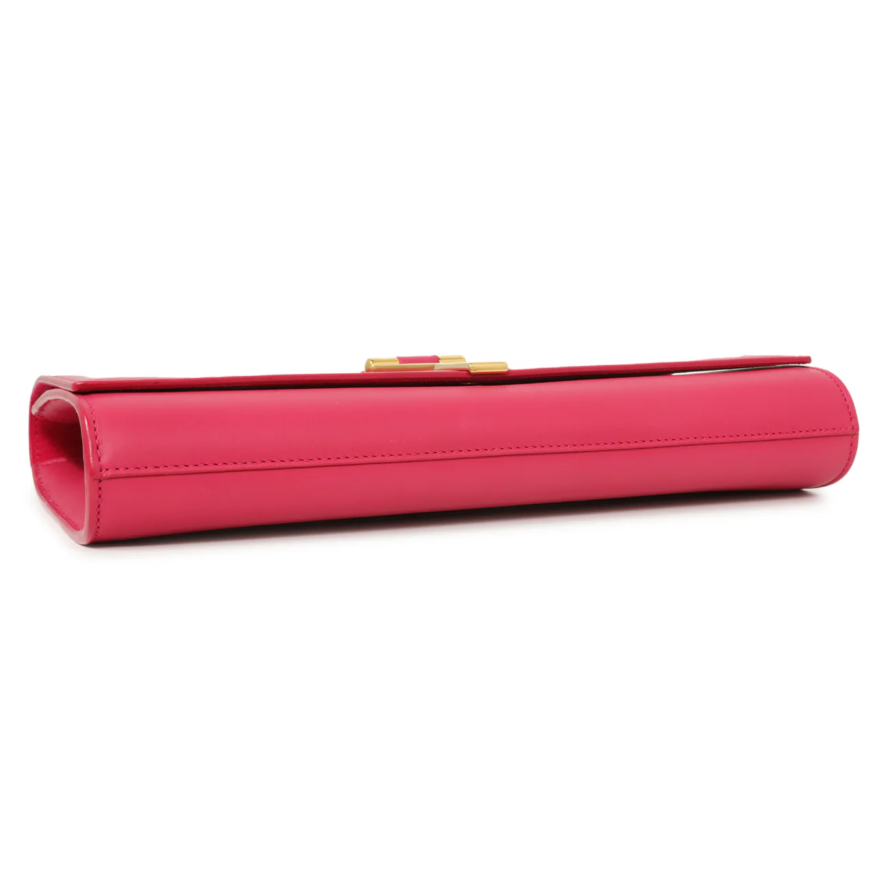 Saint Laurent Pink Calfskin Y Ligne Clutch - Image 3