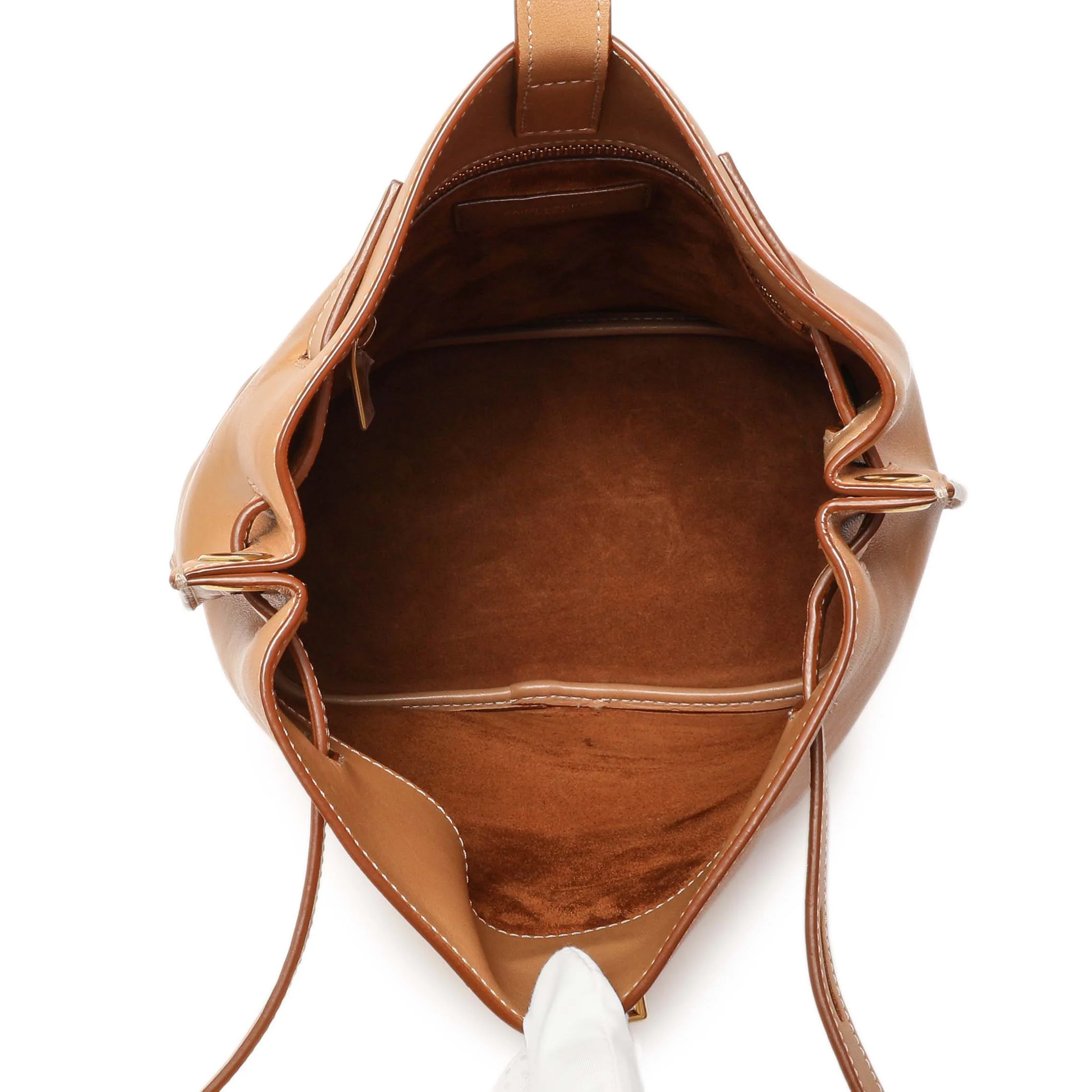 Saint Laurent Seau Calfskin Bucket Bag - Image 4