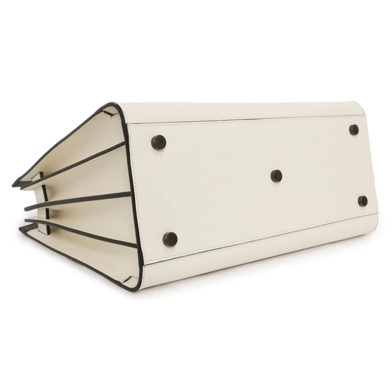Saint Laurent White Calfskin Small Sac De  Jour - Image 3