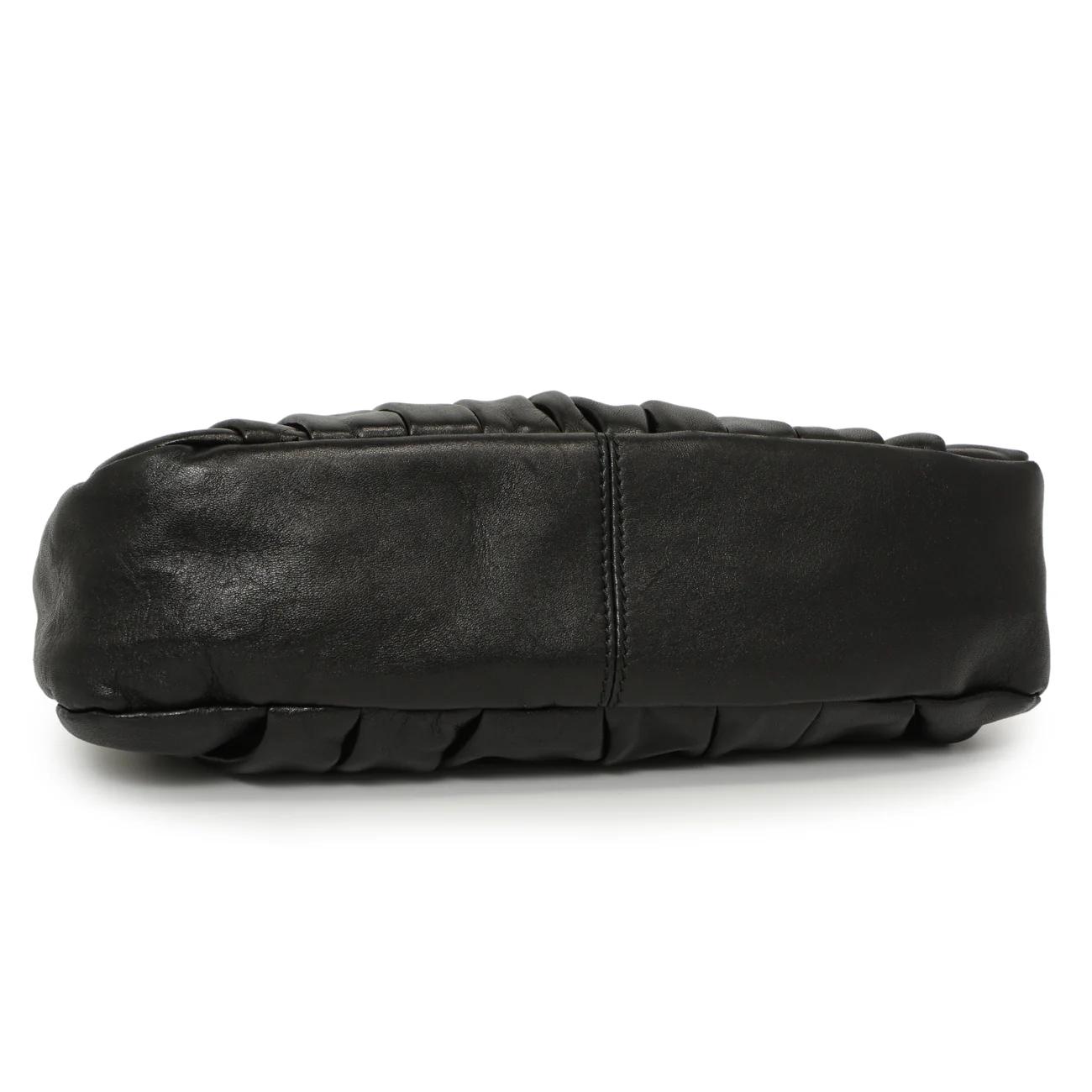 Salvatore Ferragamo Black Calfskin Gancini Bag - Image 3