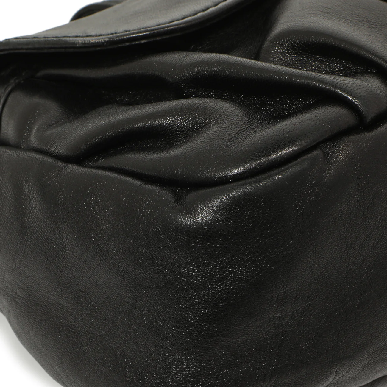 Salvatore Ferragamo Black Calfskin Gancini Bag - Image 7