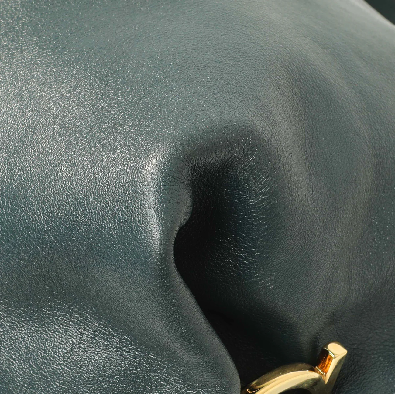 Salvatore Ferragamo Teal Calfskin Fanisa Gancini Hobo - Image 5