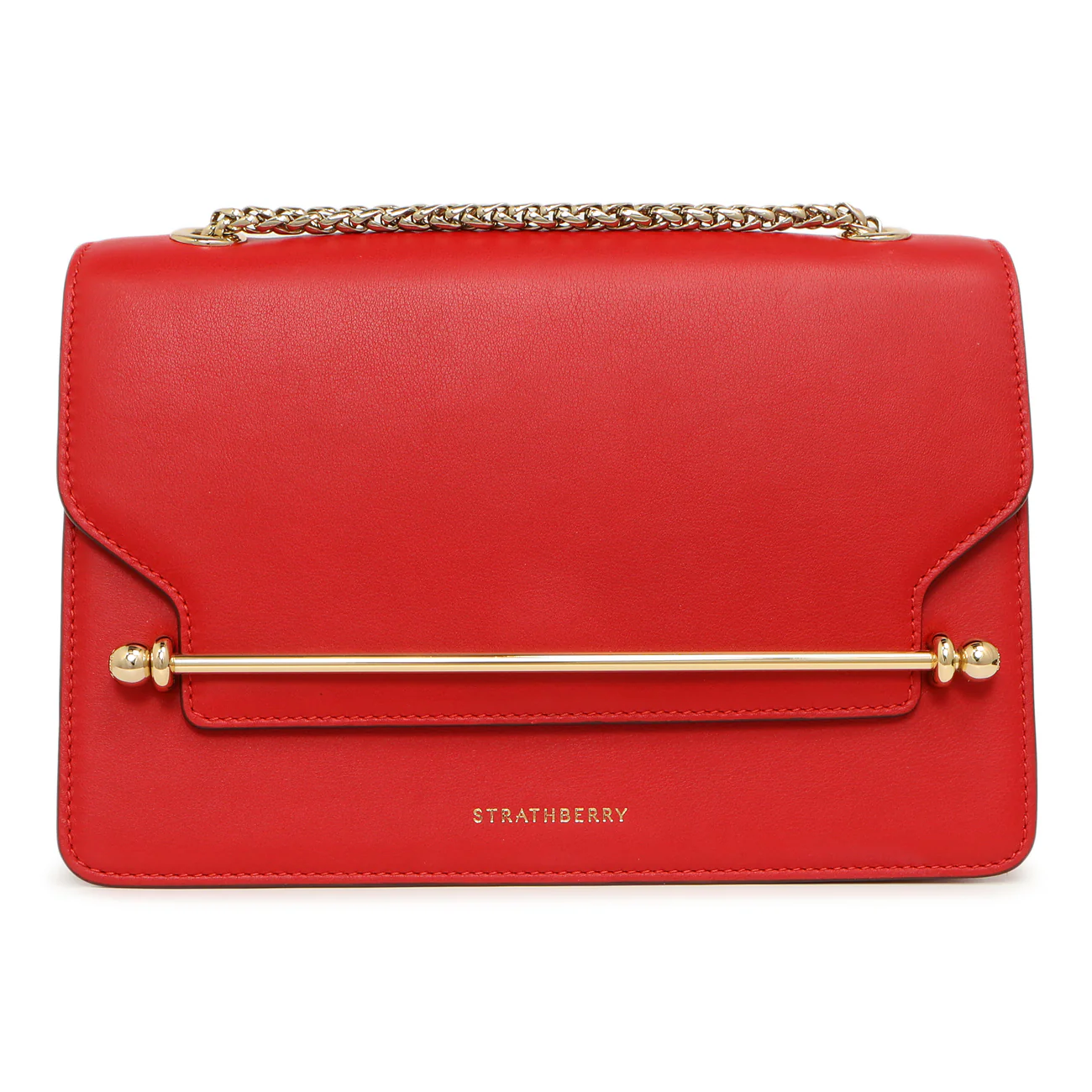 Strathberry Ruby Calfskin East/West - Image 2