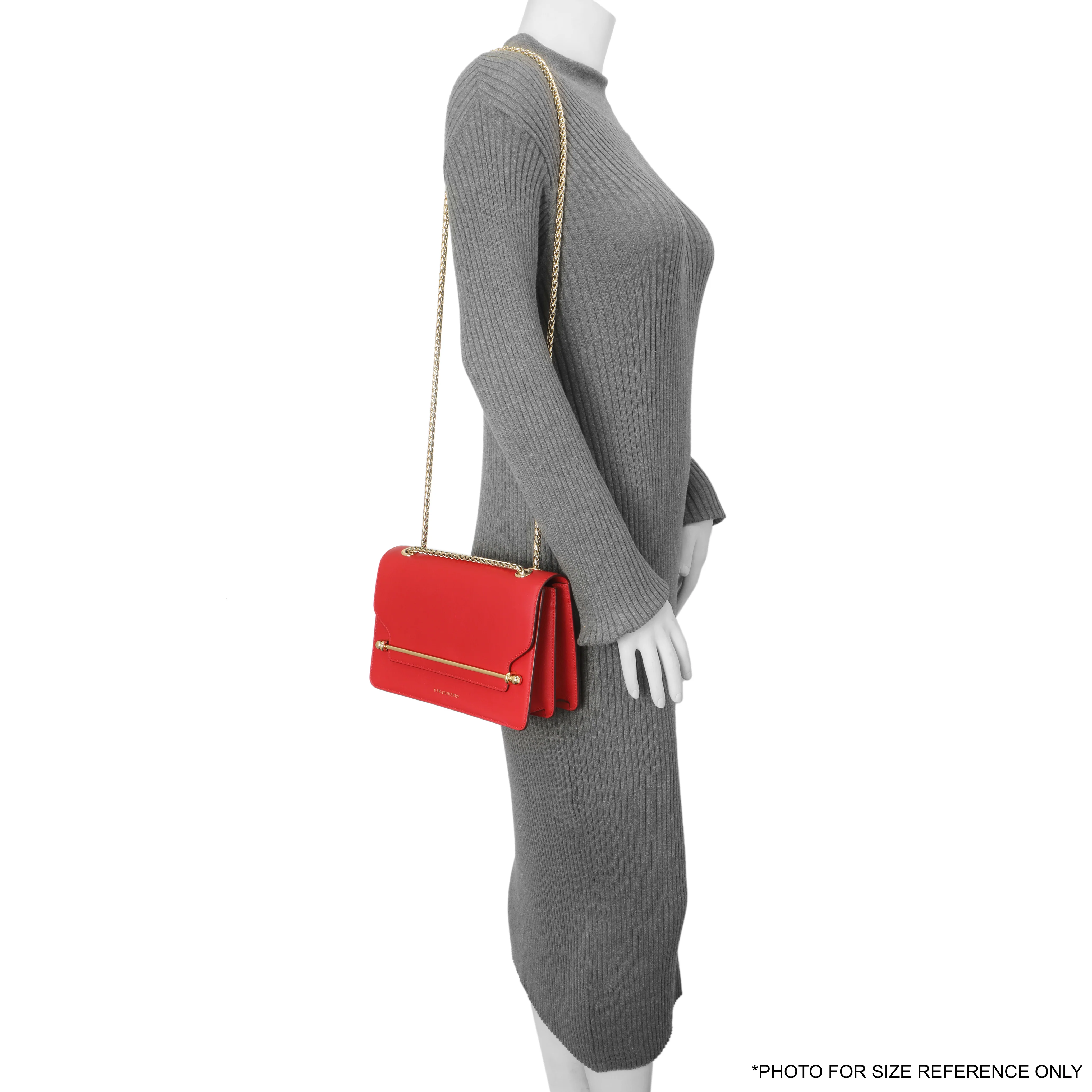 Strathberry Ruby Calfskin East/West - Image 7