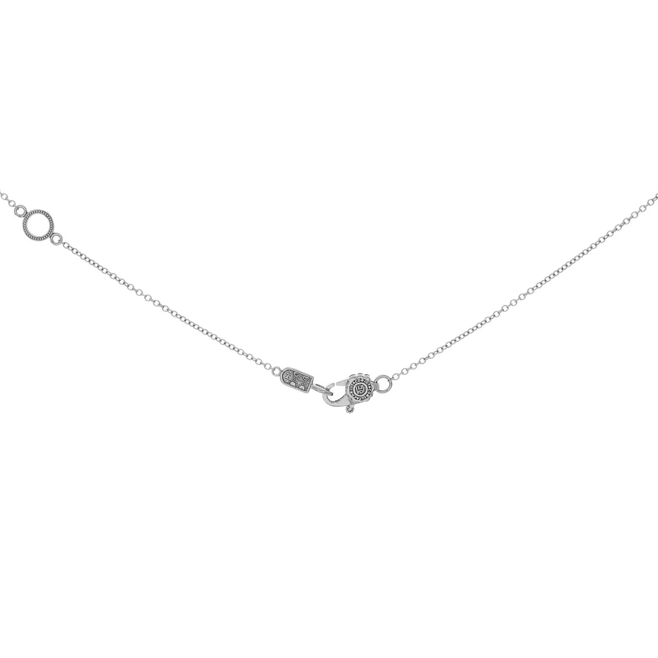 Tacori 18K White Gold Cubic Zirconia Diamond Dantela Pendant - Image 3