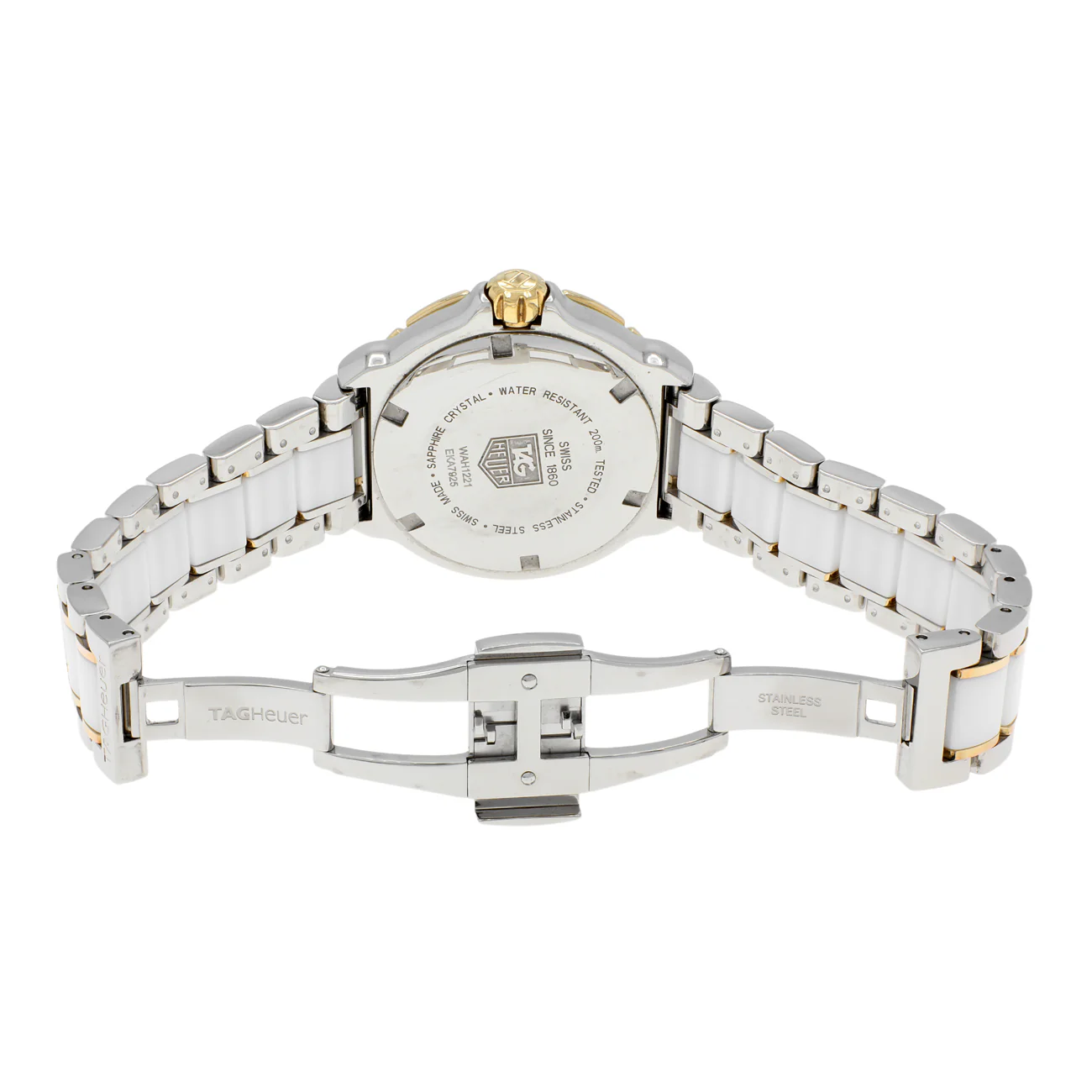 Tag Heuer Stainless Steel Ceramic Diamond Formula 1 Quartz WAH1221 - Image 5