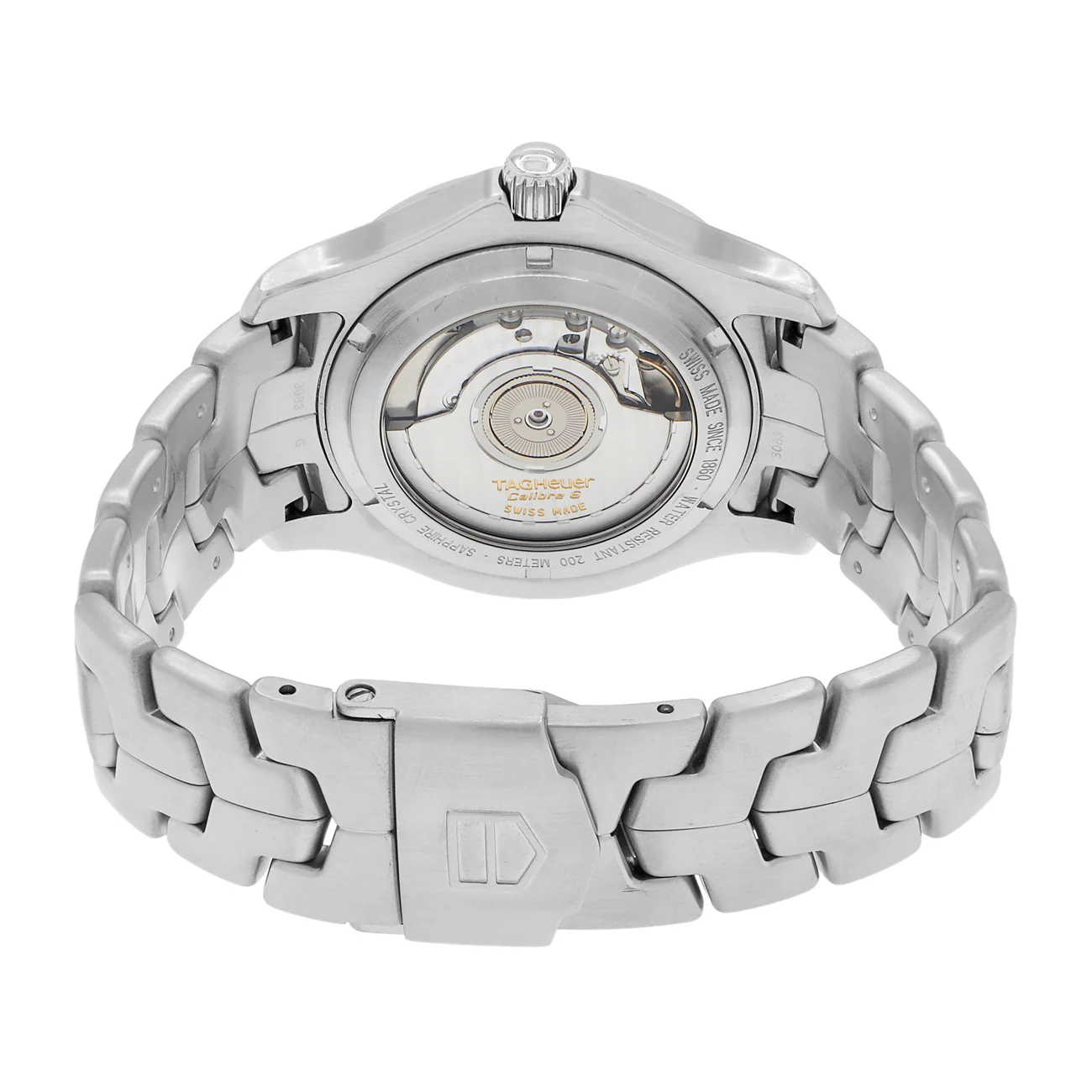 Tag Heuer Stainless Steel Link Calibre 6 WJF211A - Image 2