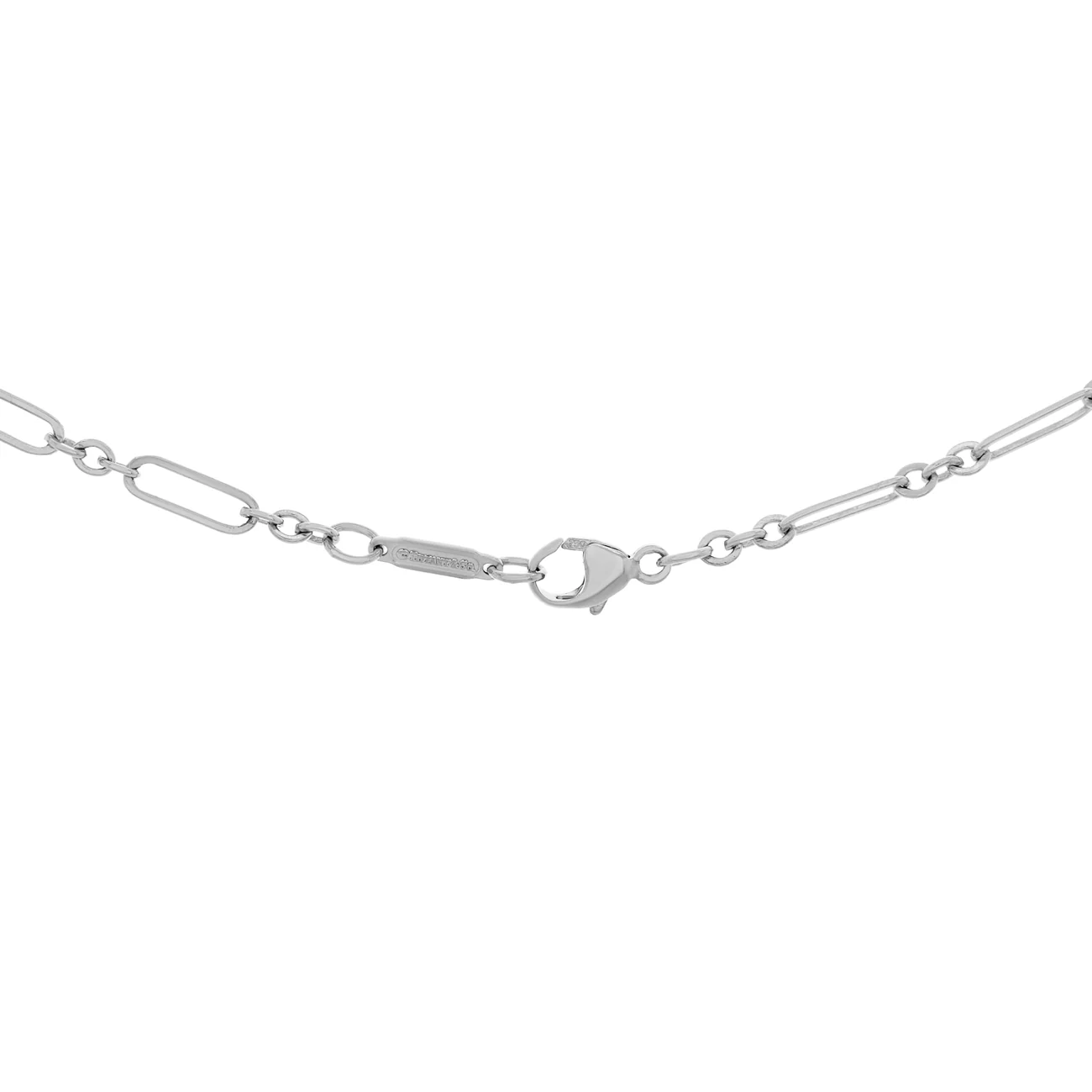 Tiffany & Co. 18K White Gold Sentimental Heart Pendant Necklace - Image 2