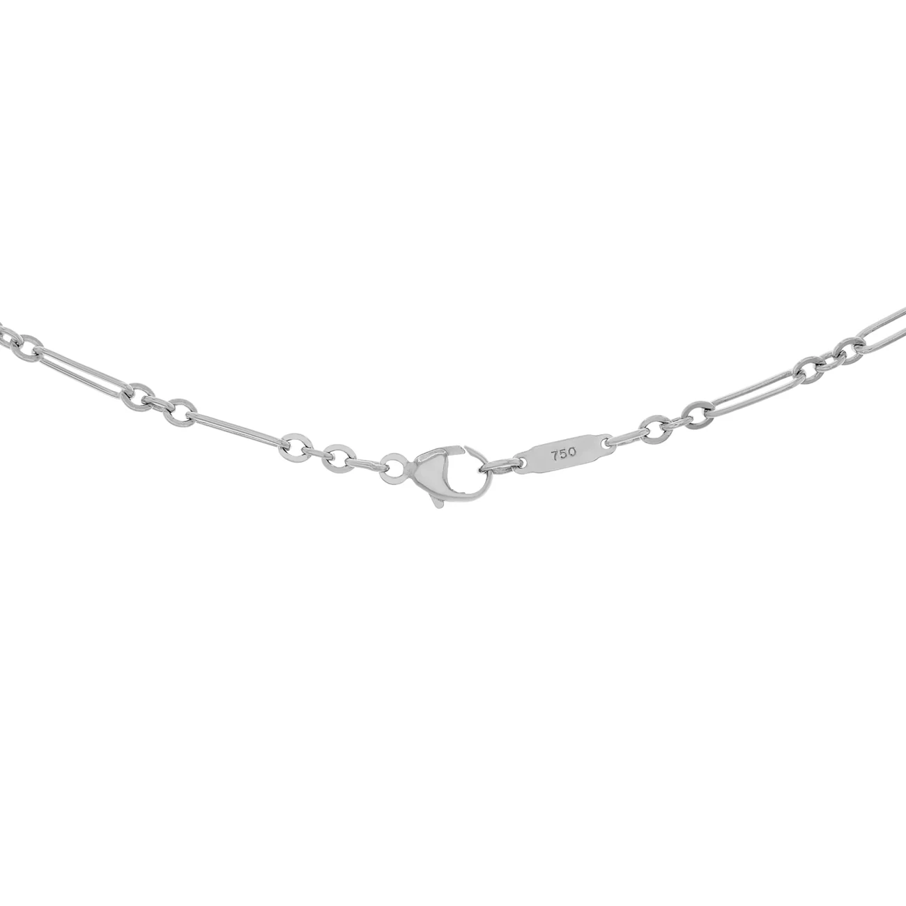 Tiffany & Co. 18K White Gold Sentimental Heart Pendant Necklace - Image 3