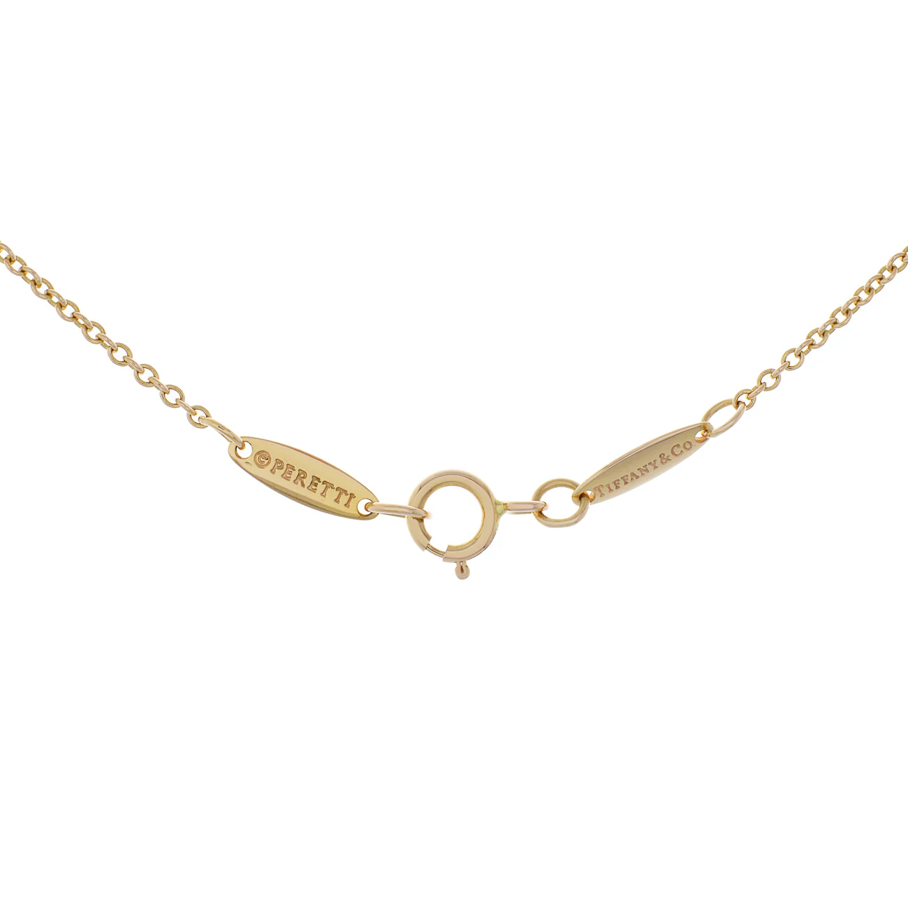 Tiffany & Co. 18K Yellow Gold 0.17 Carat Diamonds by the Yard Single Pendant - Image 3