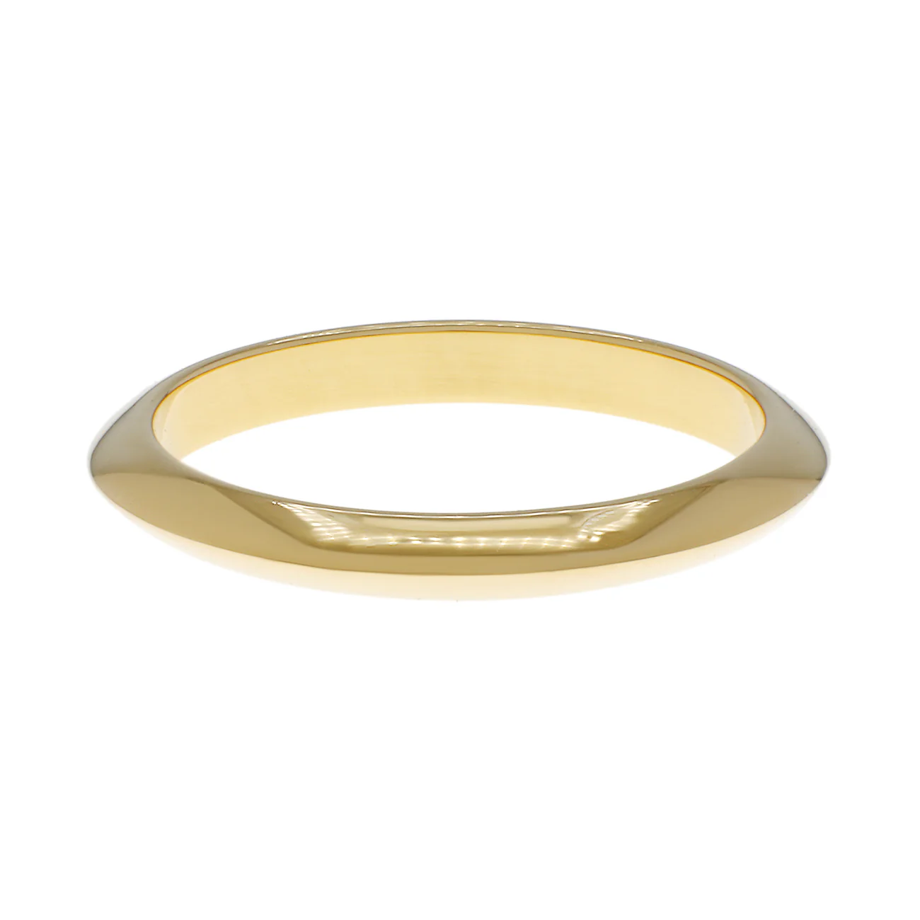Tiffany & Co. 18K Yellow Gold Classic Wedding Band Ring - Image 2
