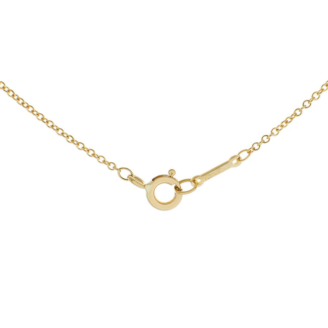 Tiffany & Co. 18K Yellow Gold Paloma Picasso Graffiti X Pendant Necklace - Image 4