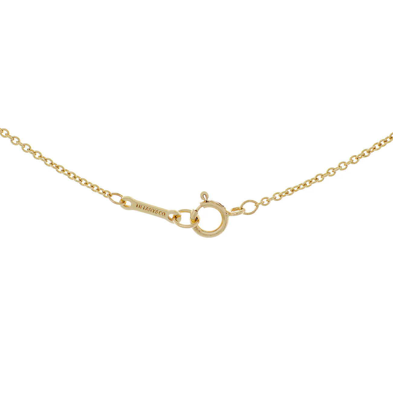 Tiffany & Co. 18K Yellow Gold Paloma Picasso Loving Heart Pendant Necklace - Image 3