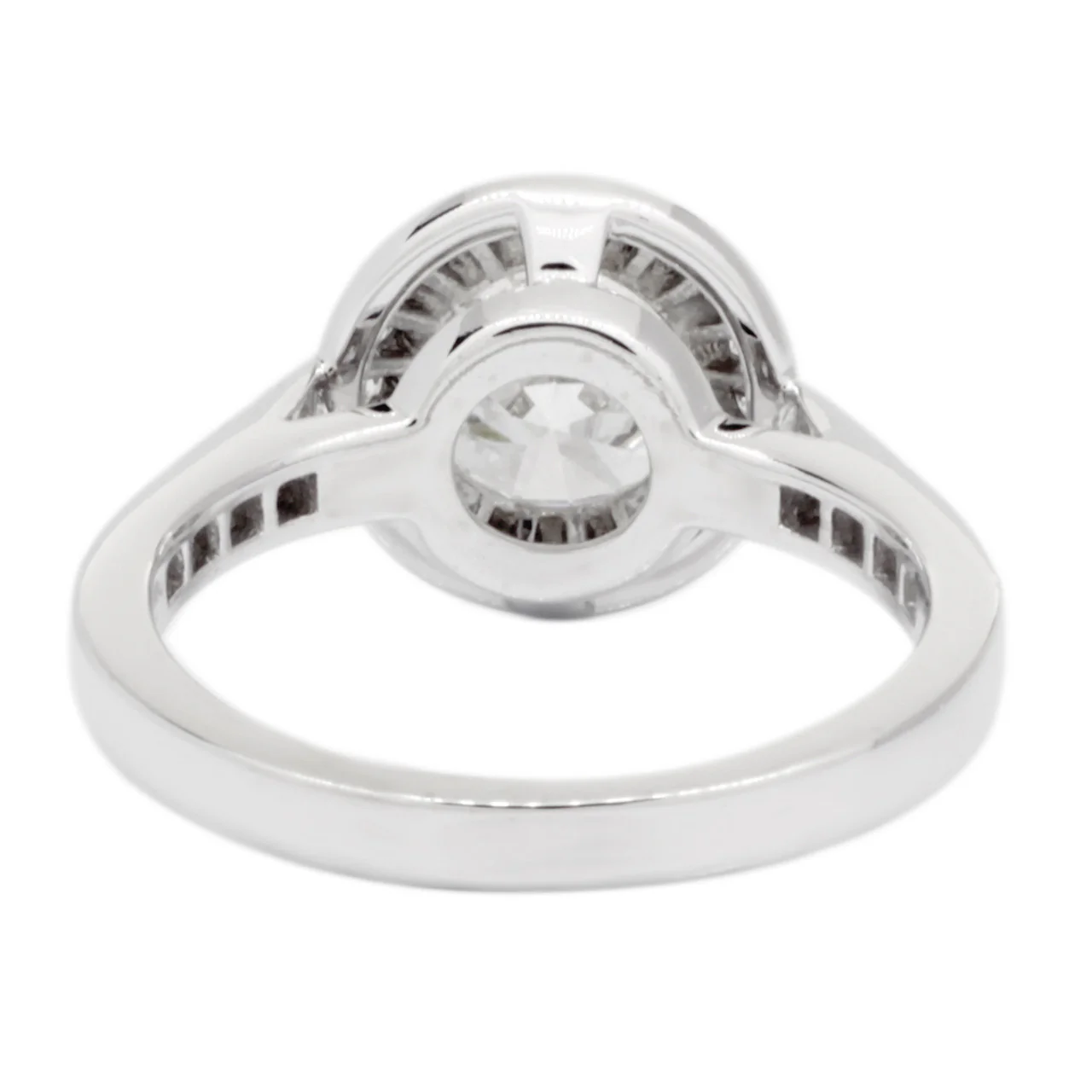 Tiffany & Co. 950 Platinum 1.53 Carat Diamond Embrace Ring - Image 3