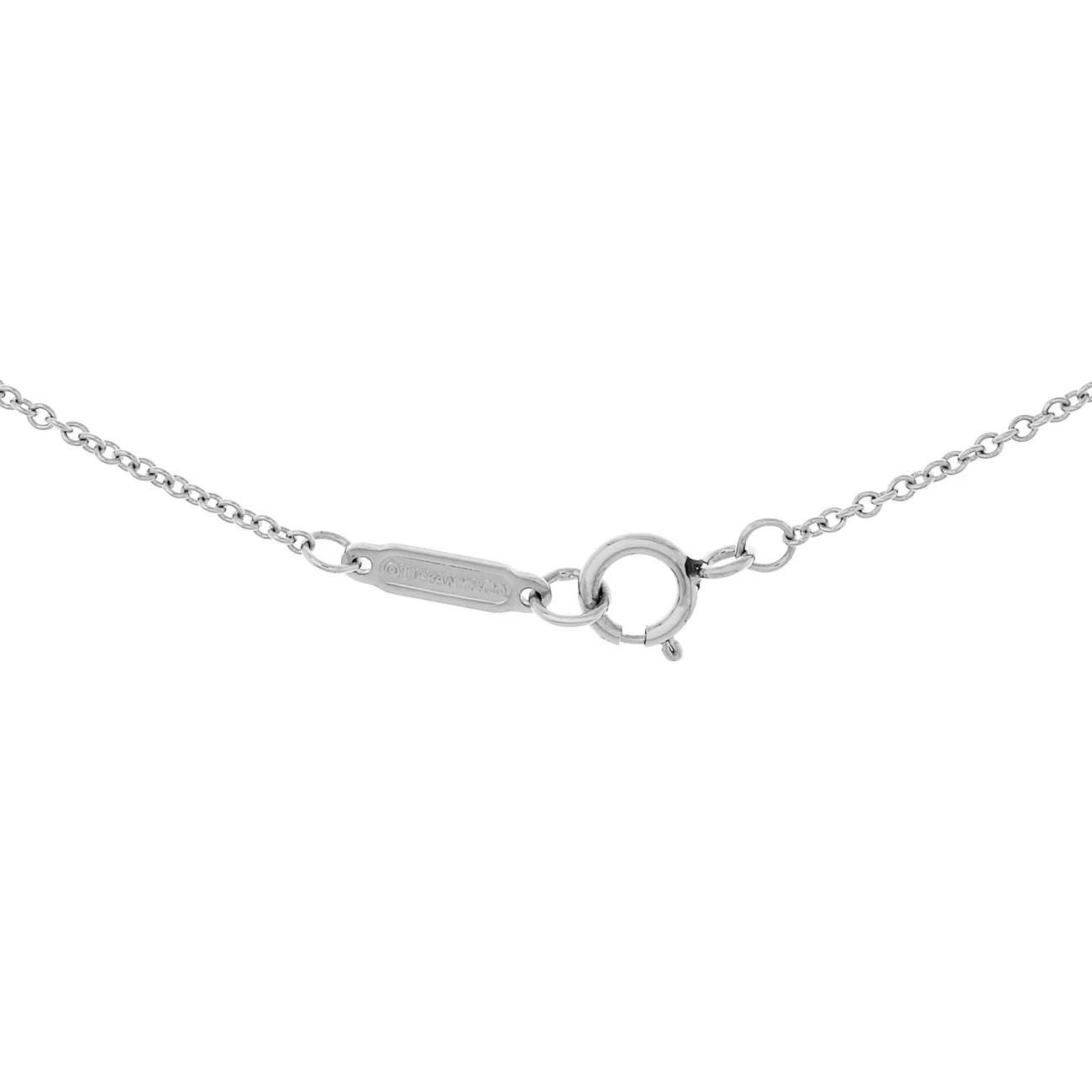 Tiffany & Co. Platinum Diamond Large Hearts Pendant - Image 3