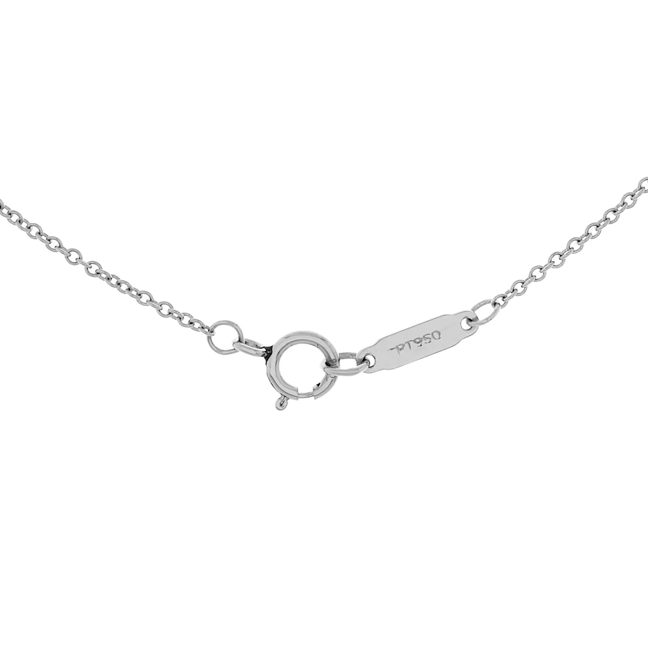 Tiffany & Co. Platinum Diamond Large Hearts Pendant - Image 4